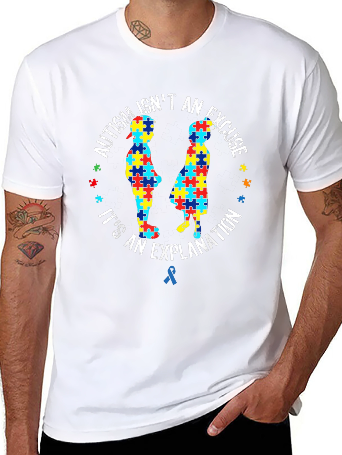 Autism Awareness Puzzle Piece T-Shirt
