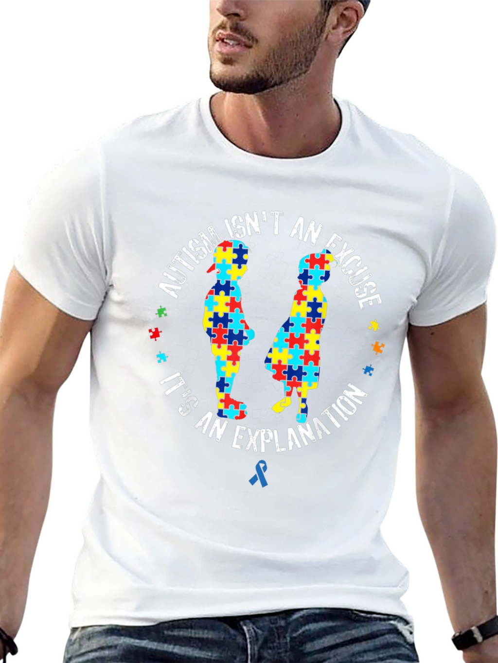 Autism Awareness Puzzle Piece T-Shirt