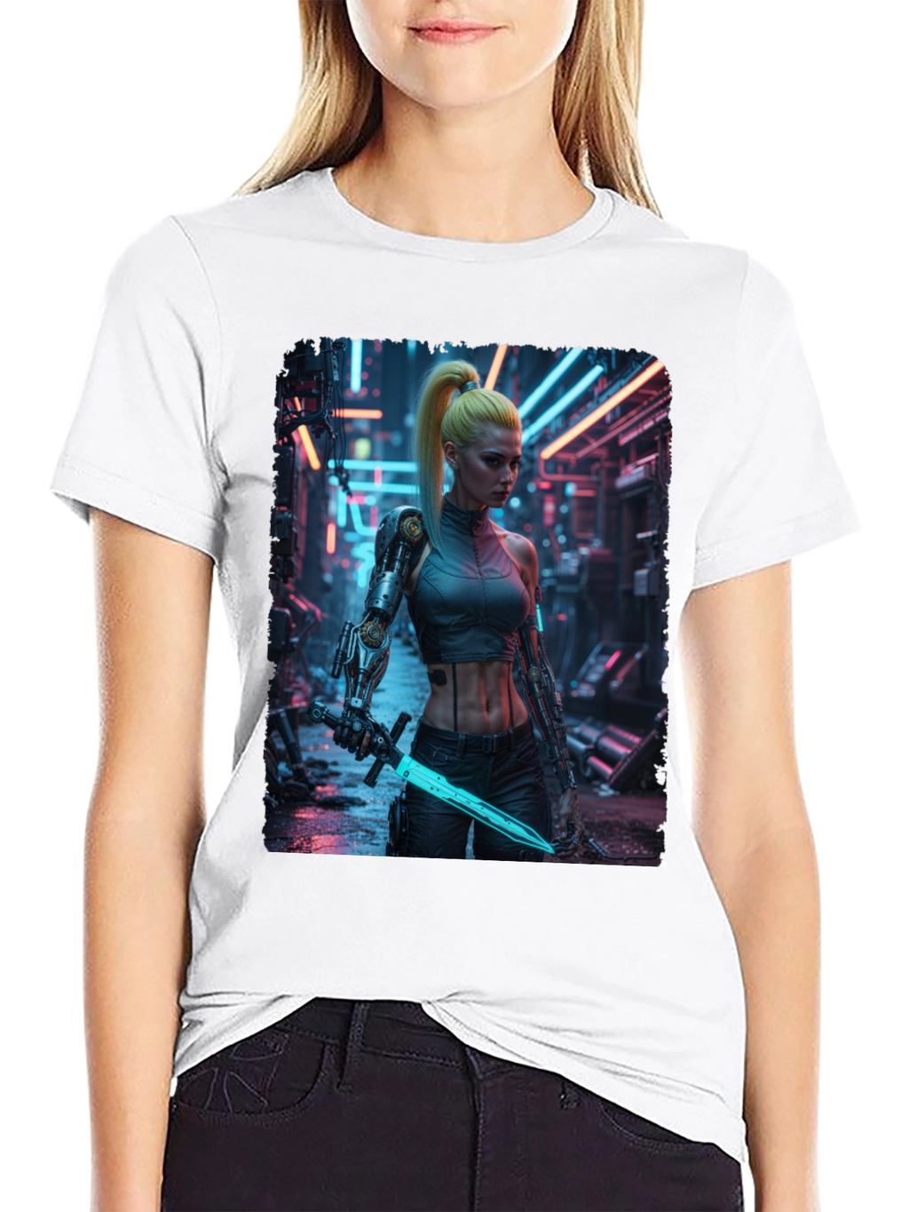Cyberpunk Warrior T-Shirt