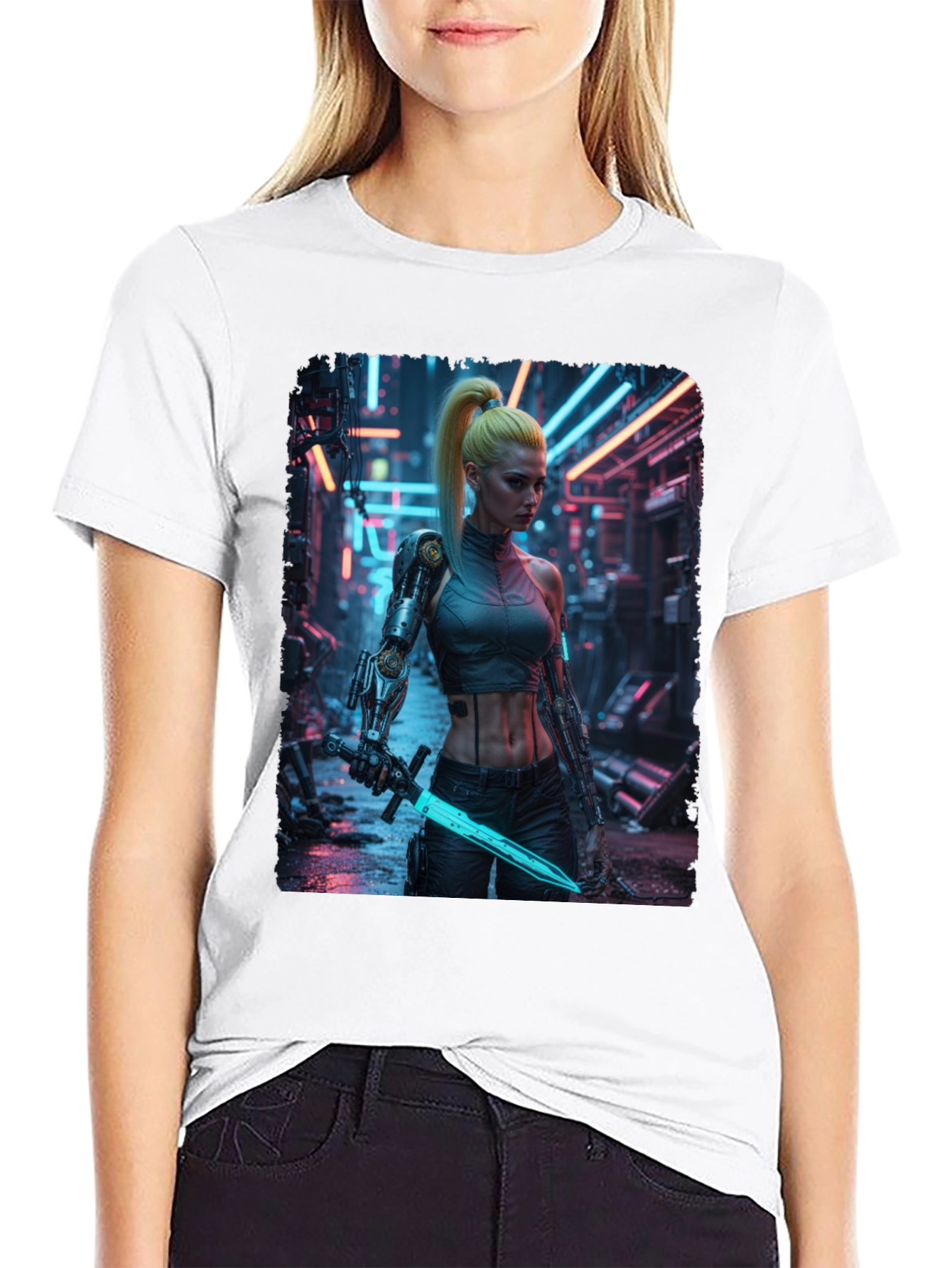 Cyberpunk Warrior T-Shirt