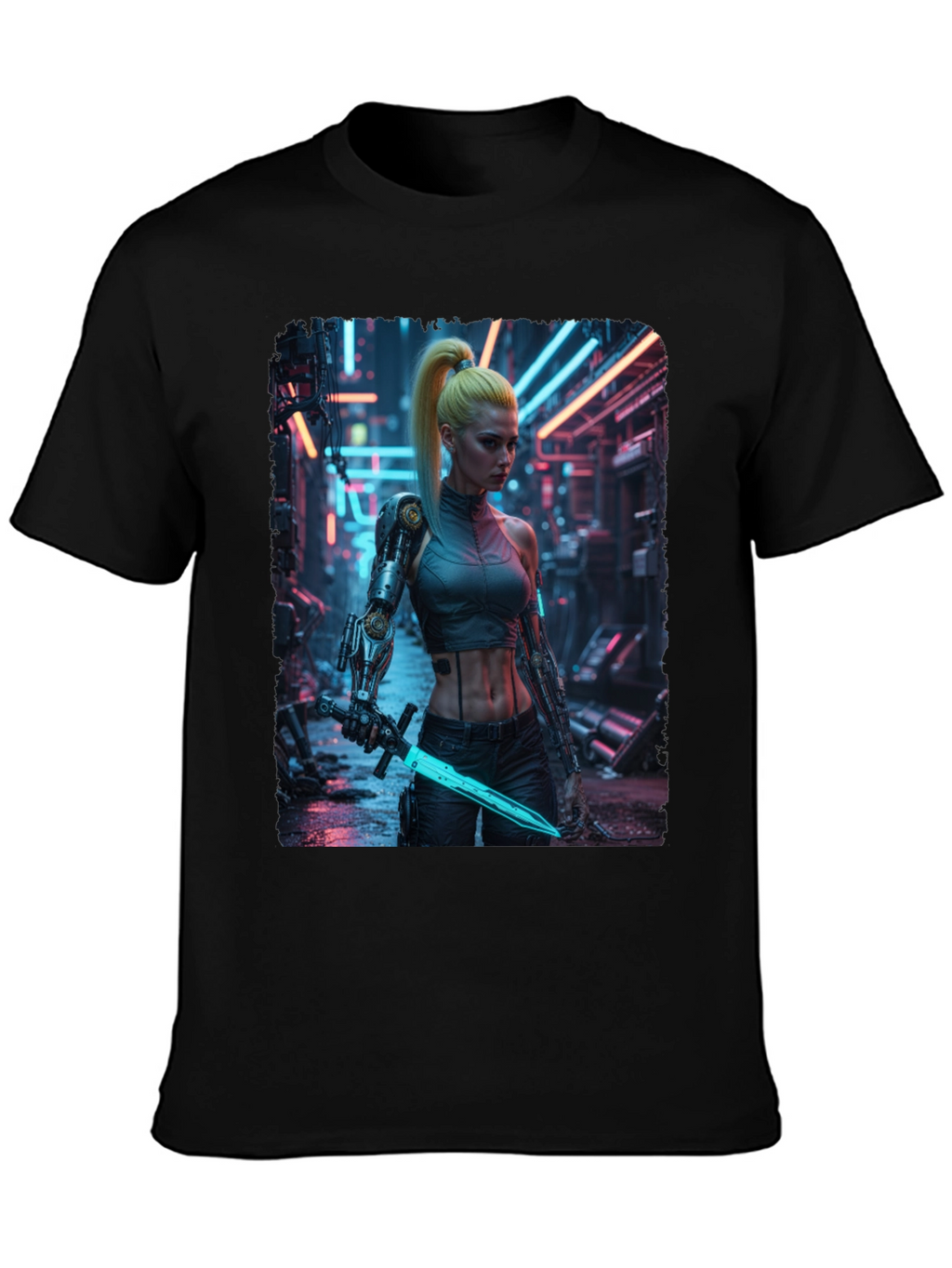 Cyberpunk Warrior T-Shirt
