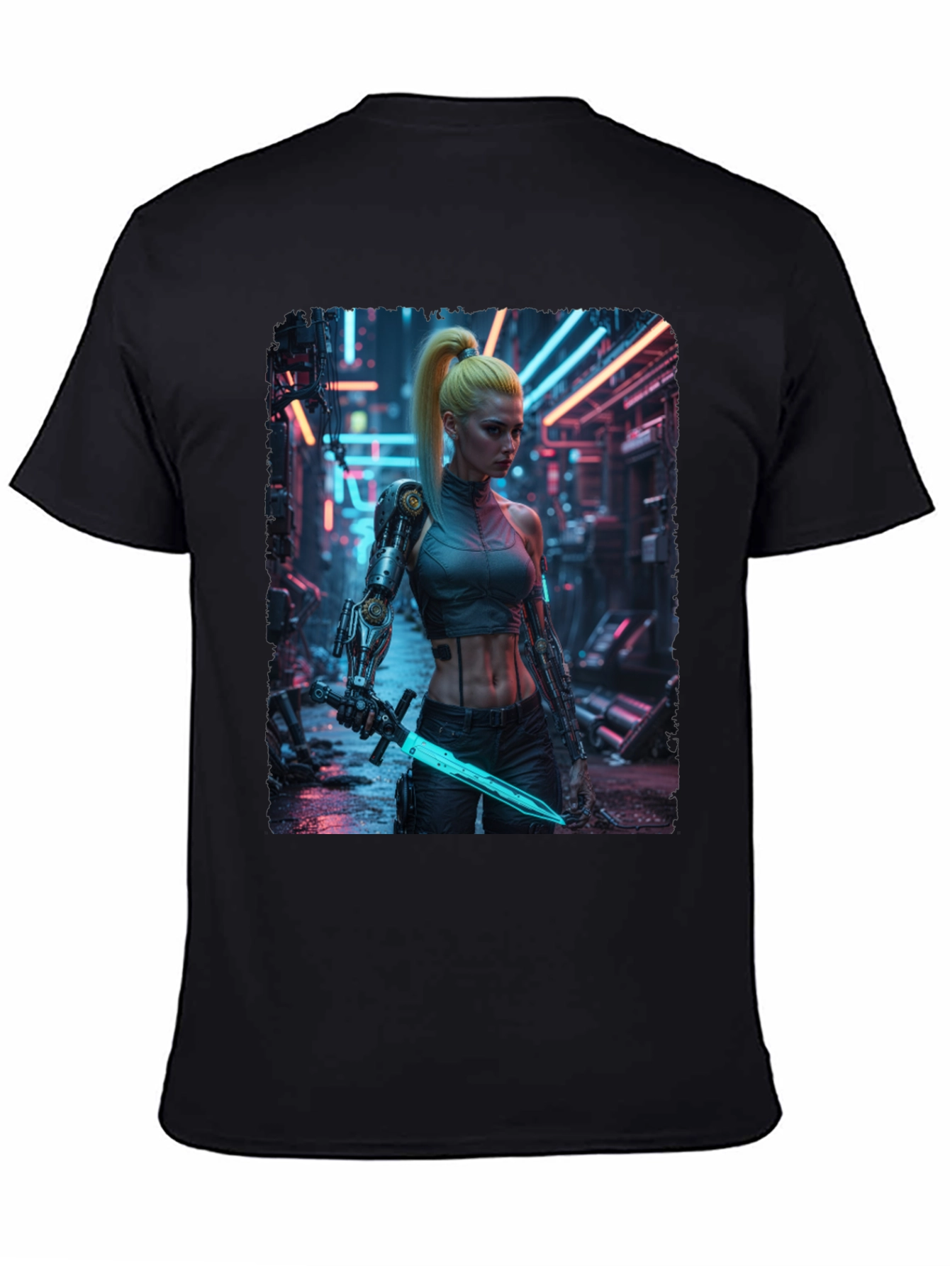 Cyberpunk Warrior T-Shirt