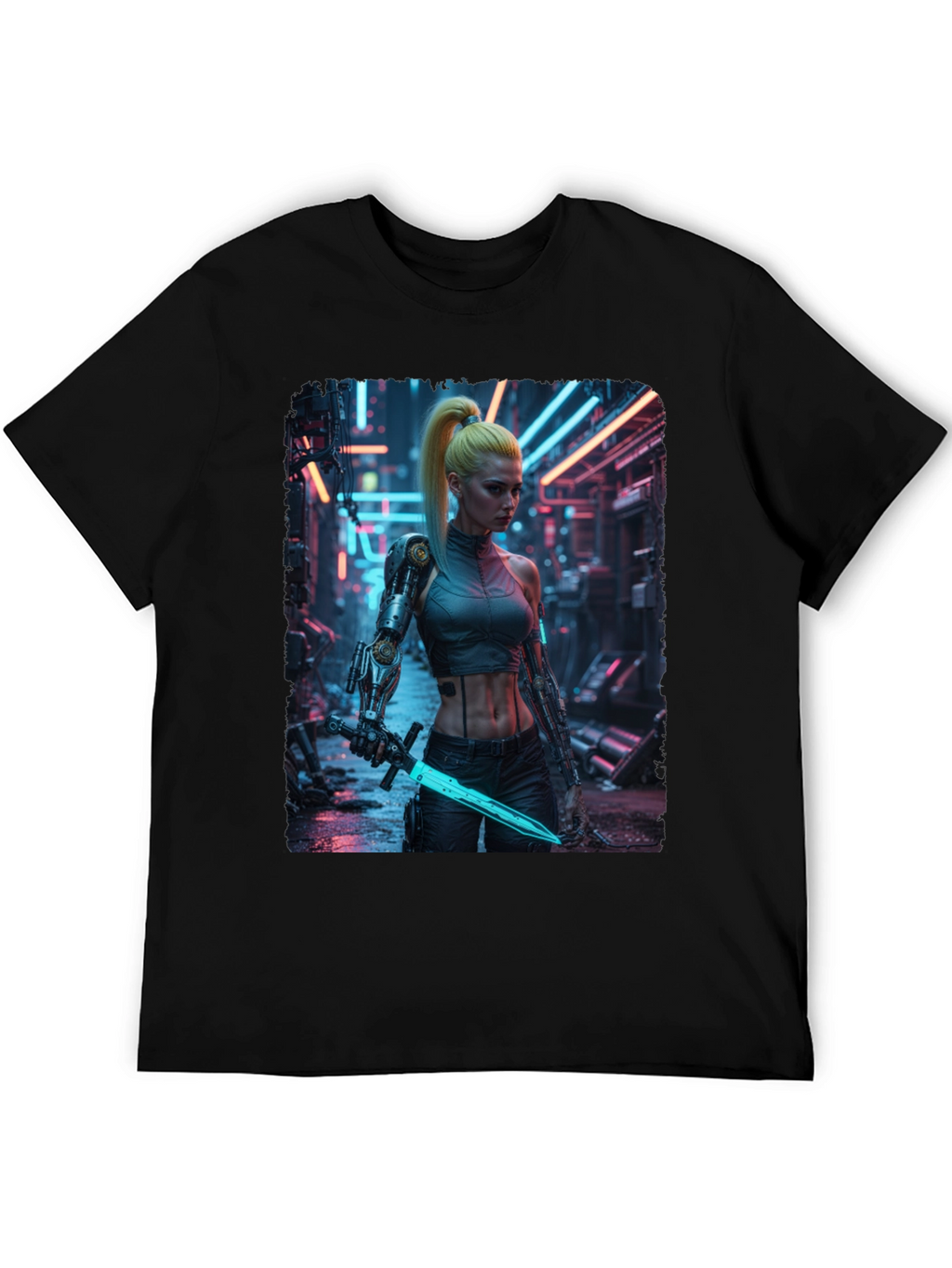 Cyberpunk Warrior T-Shirt