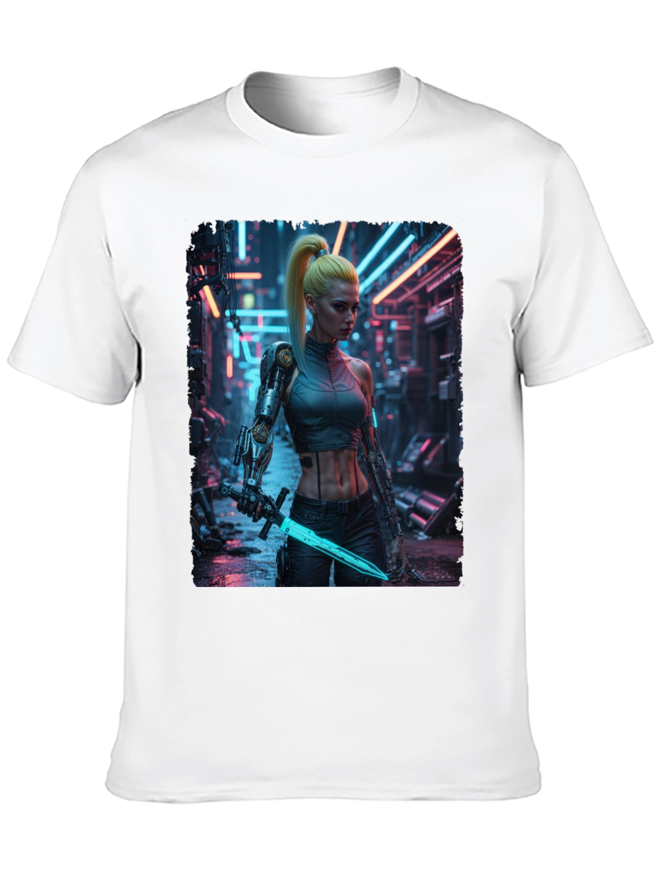 Cyberpunk Warrior T-Shirt