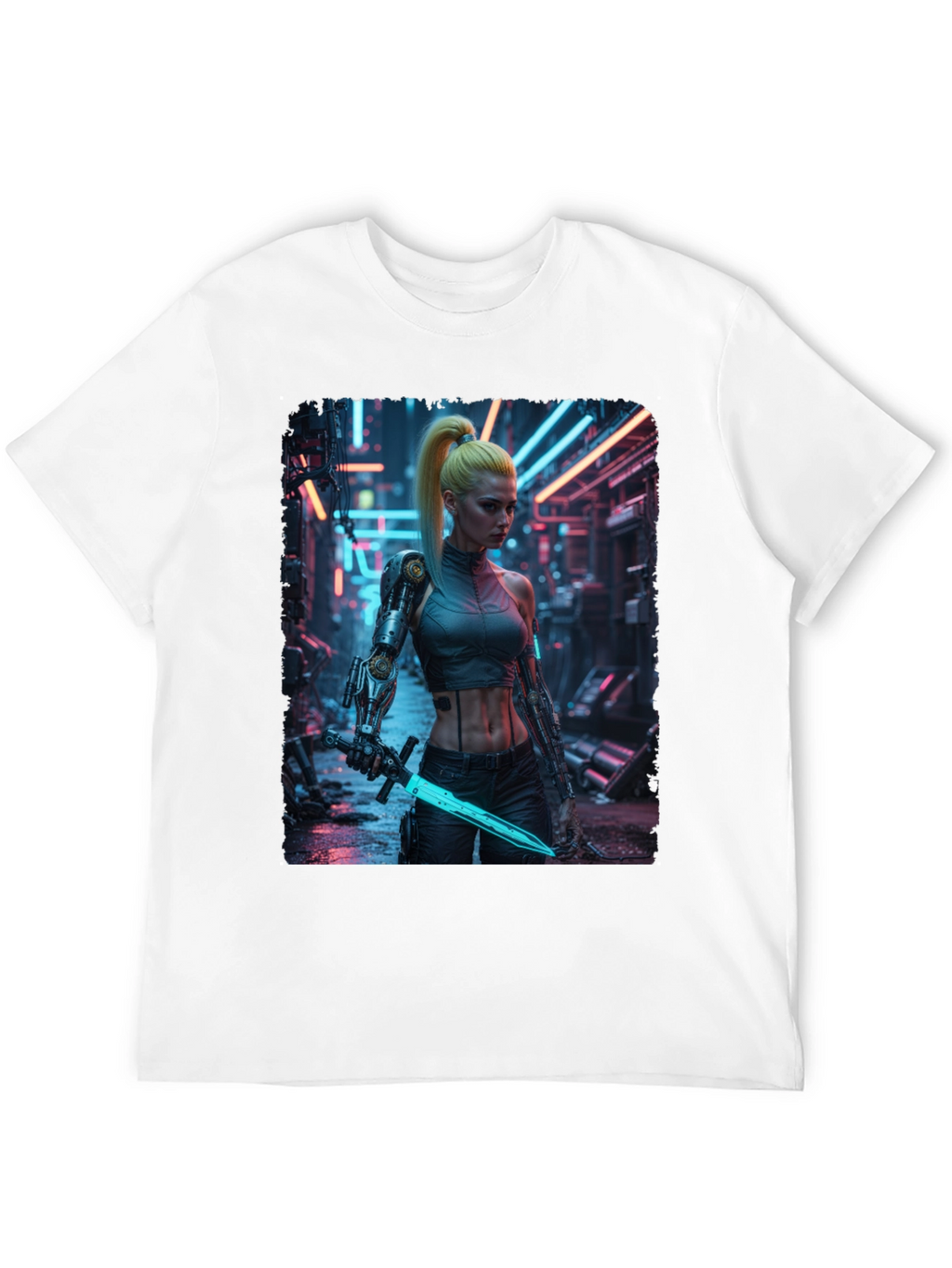 Cyberpunk Warrior T-Shirt