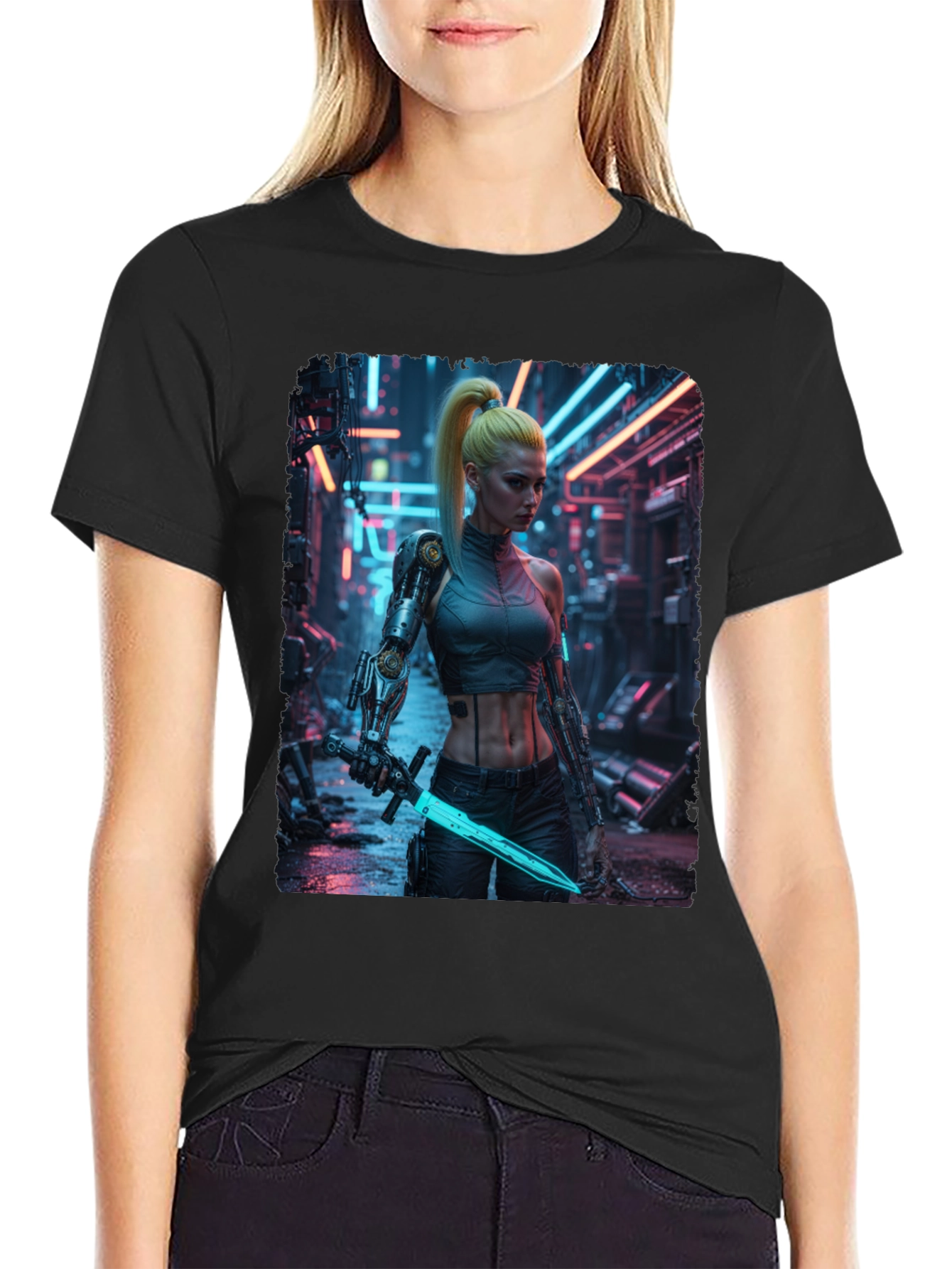 Cyberpunk Warrior T-Shirt
