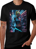 Cyberpunk Warrior T-Shirt