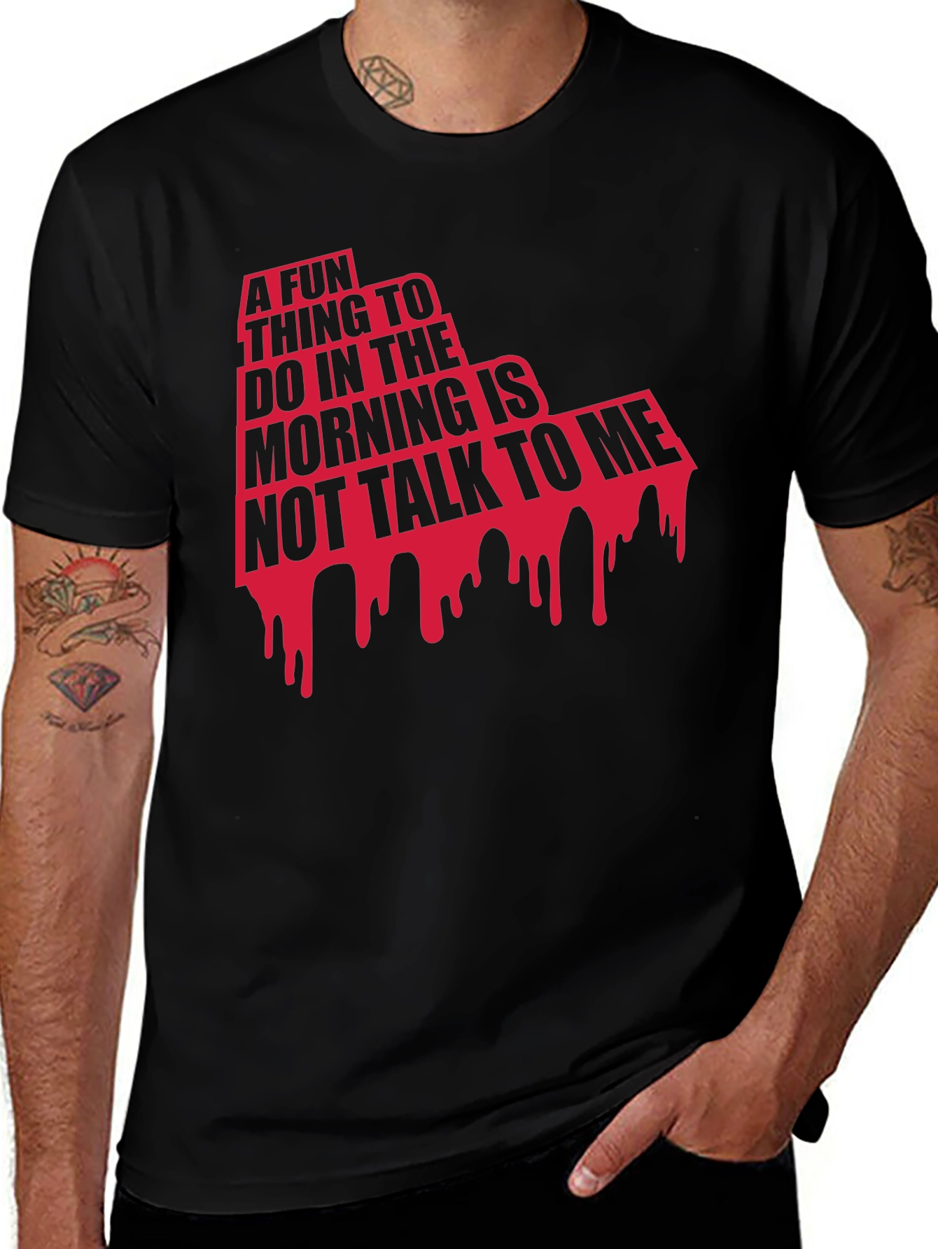 Funny Morning T-Shirt - Do Not Talk To Me!