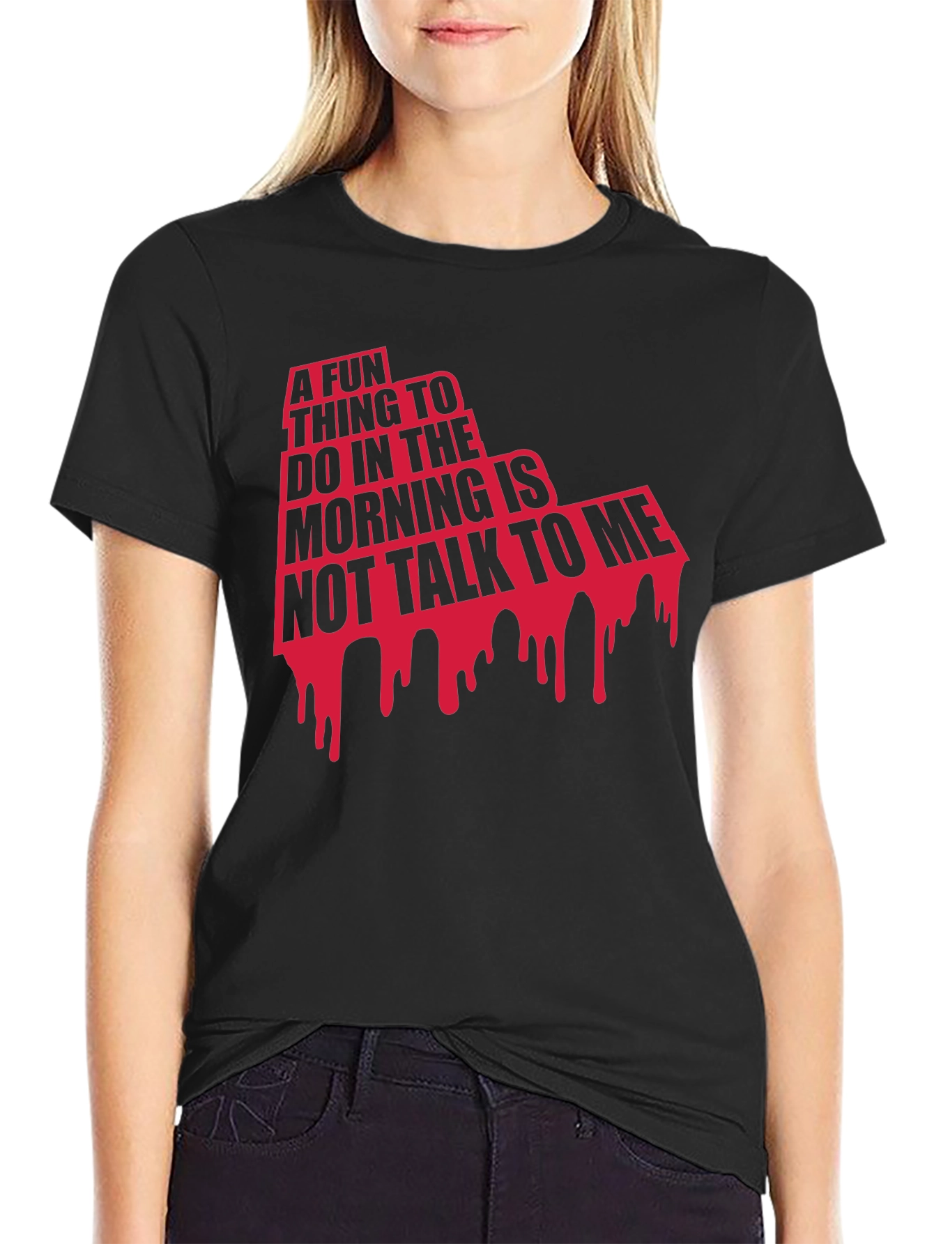 Funny Morning T-Shirt - Do Not Talk To Me!