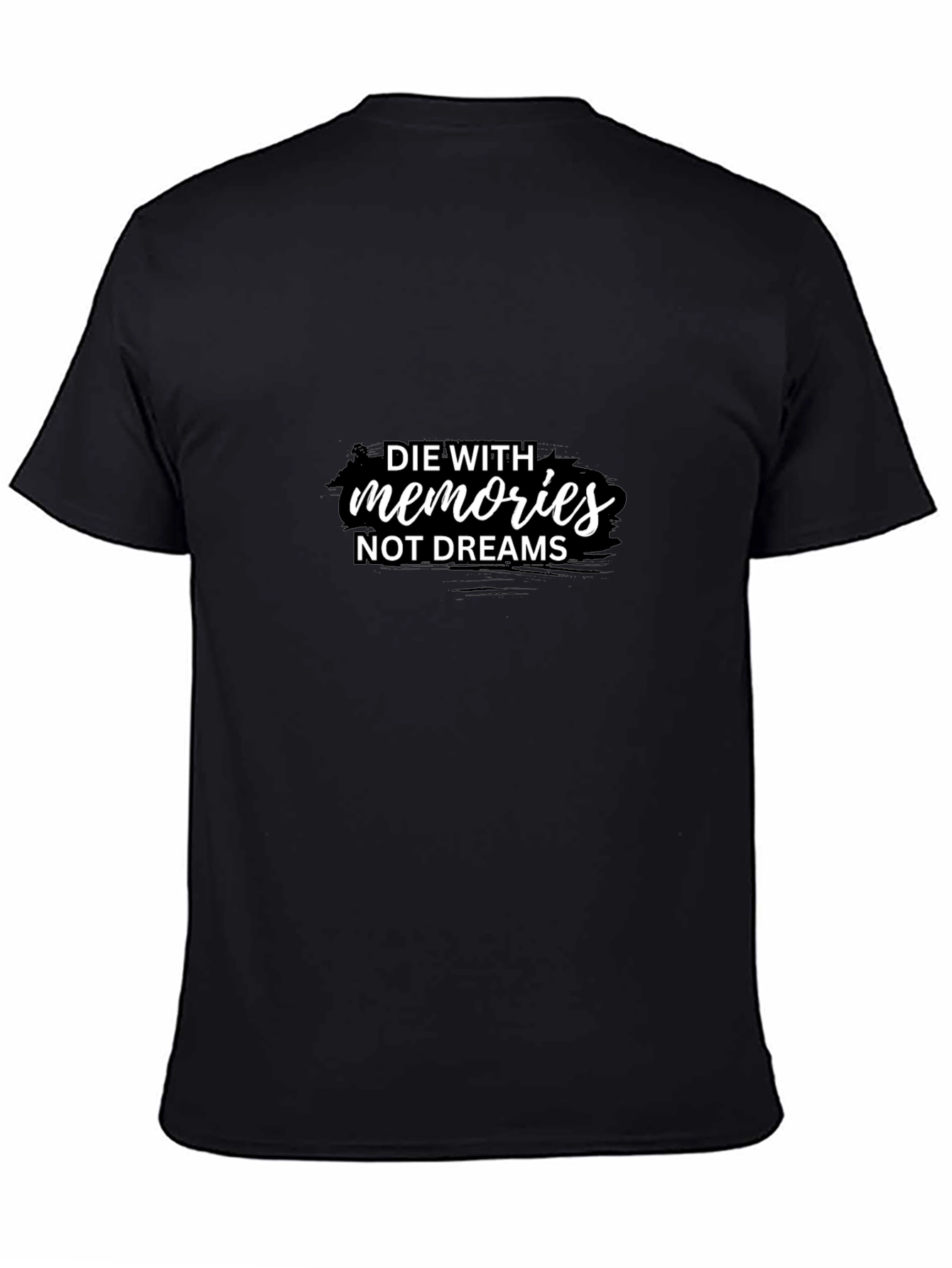 Die With Memories Graphic Black T-Shirt