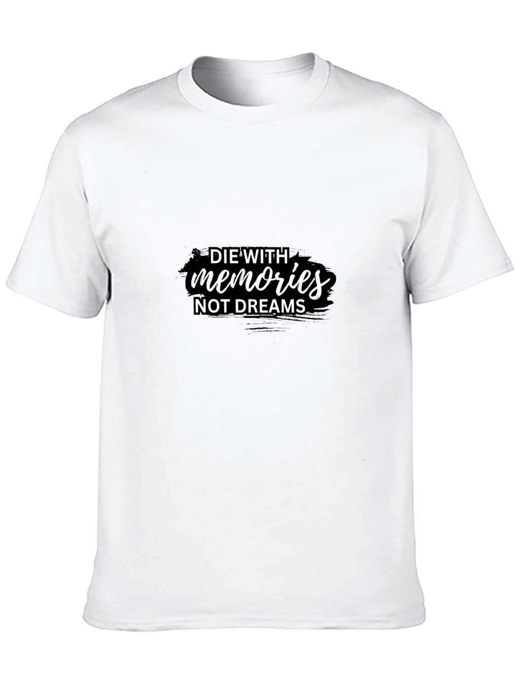 Die With Memories Graphic Black T-Shirt