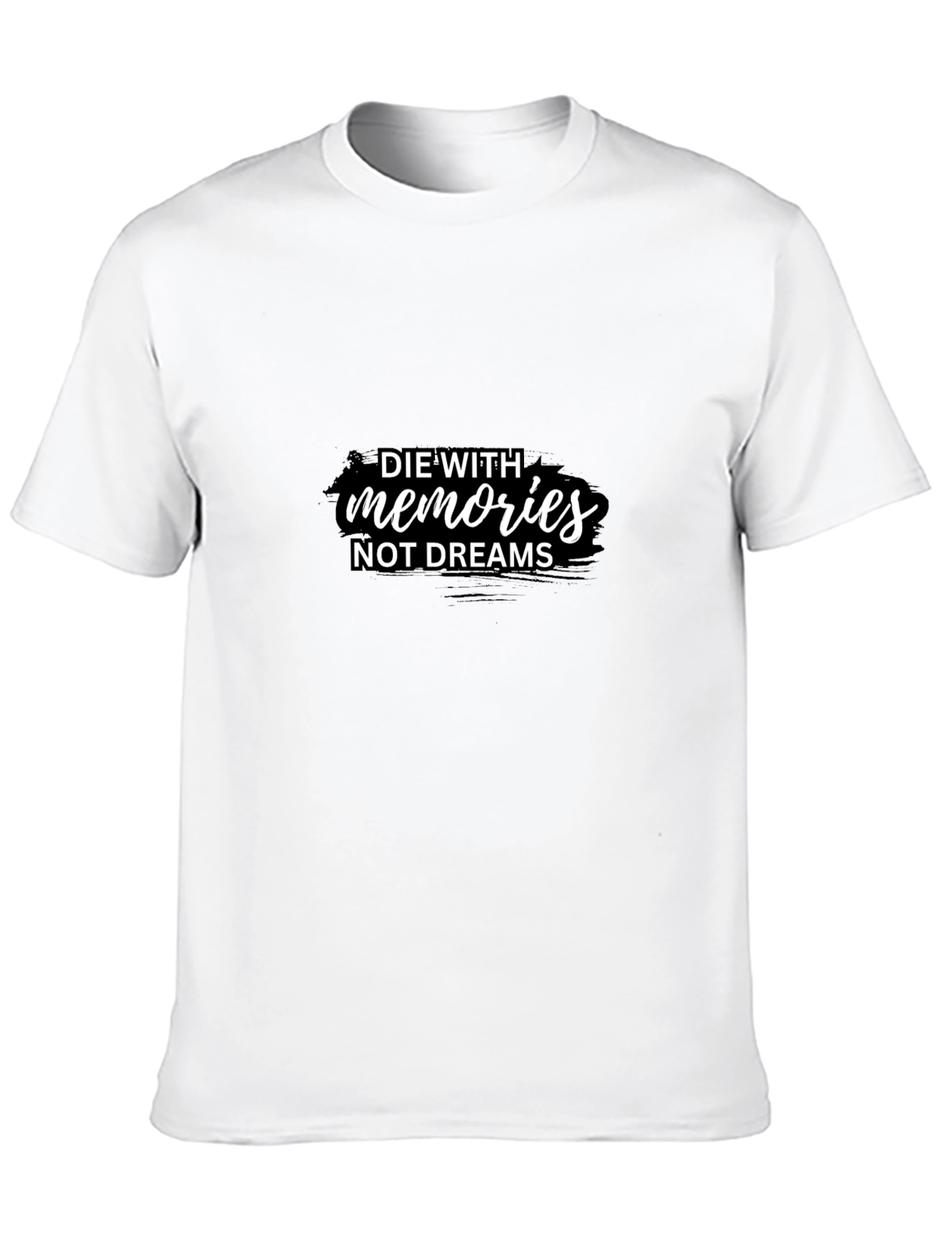 Die With Memories Graphic Black T-Shirt
