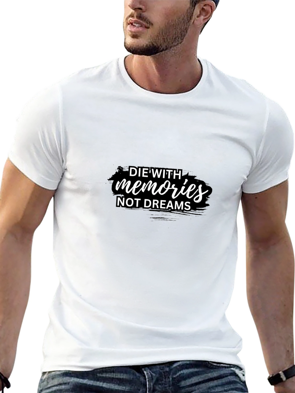 Die With Memories Graphic Black T-Shirt