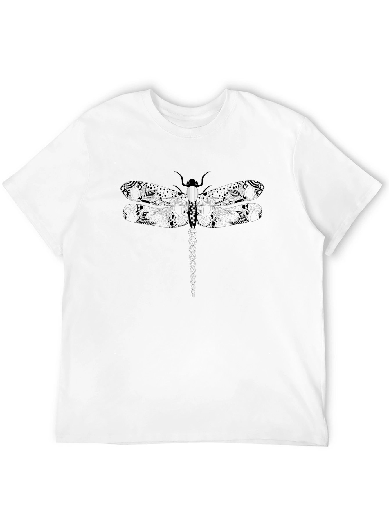 Dragonfly Graphic Black T-Shirt