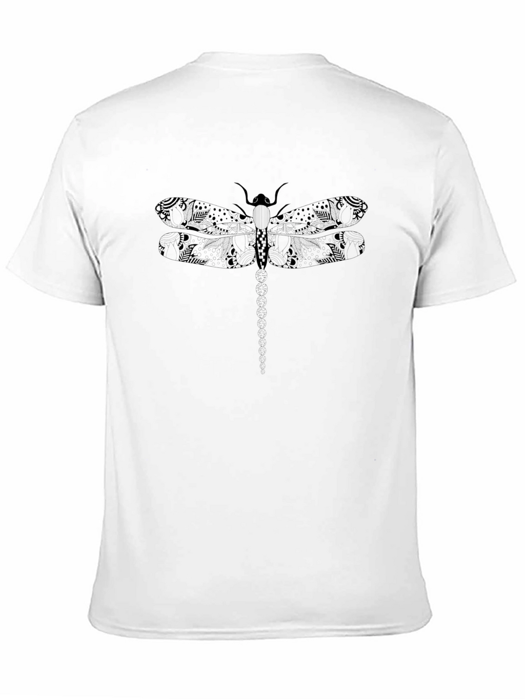 Dragonfly Graphic Black T-Shirt