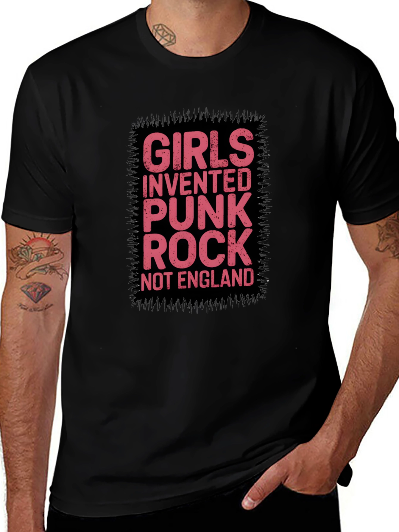 Girls Invented Punk Rock T-Shirt