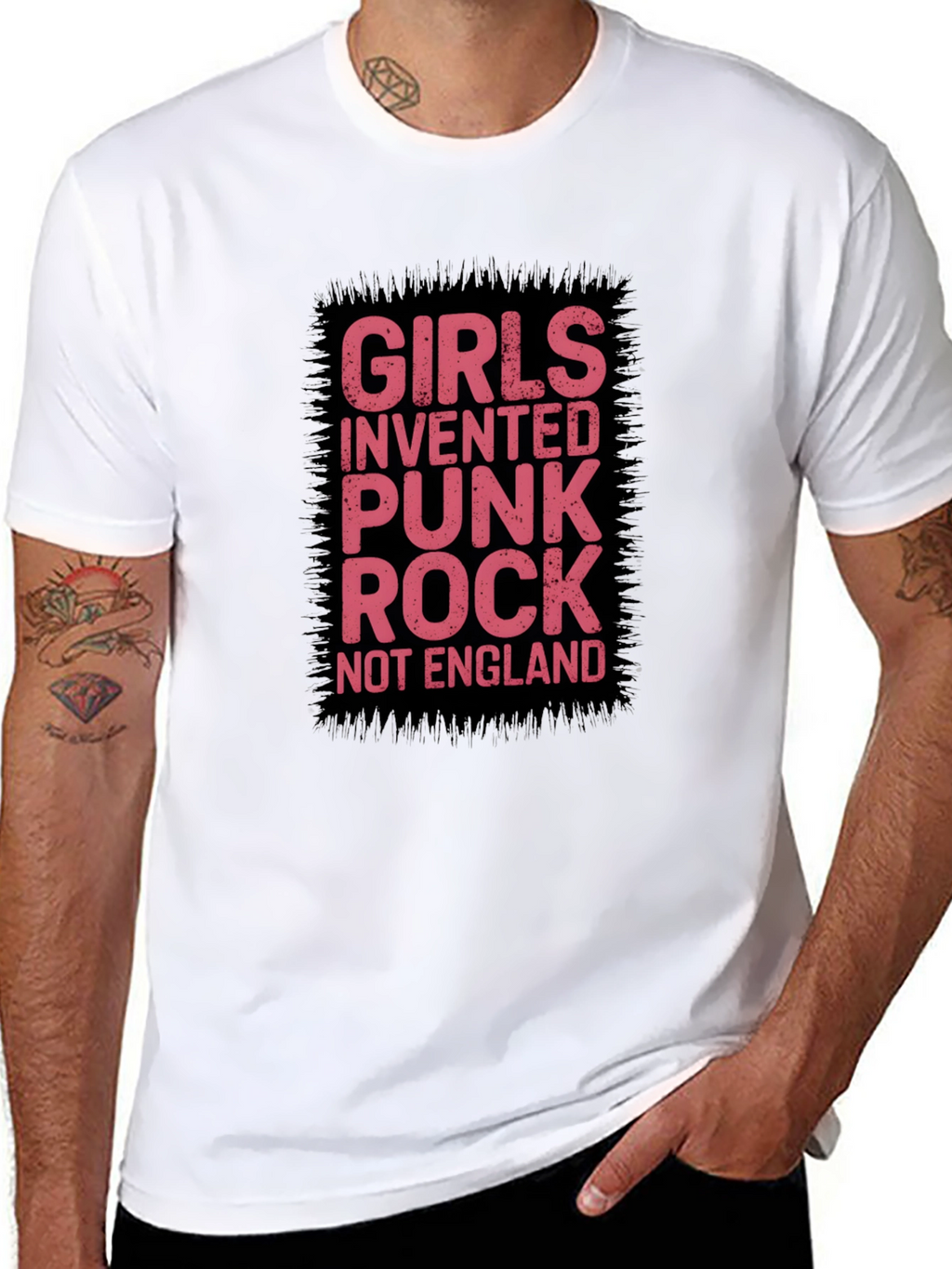 Girls Invented Punk Rock T-Shirt