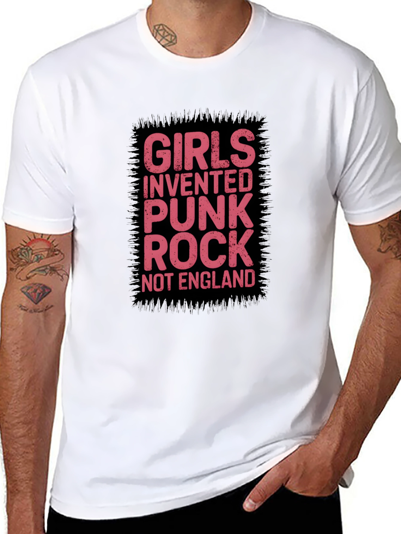 Girls Invented Punk Rock T-Shirt
