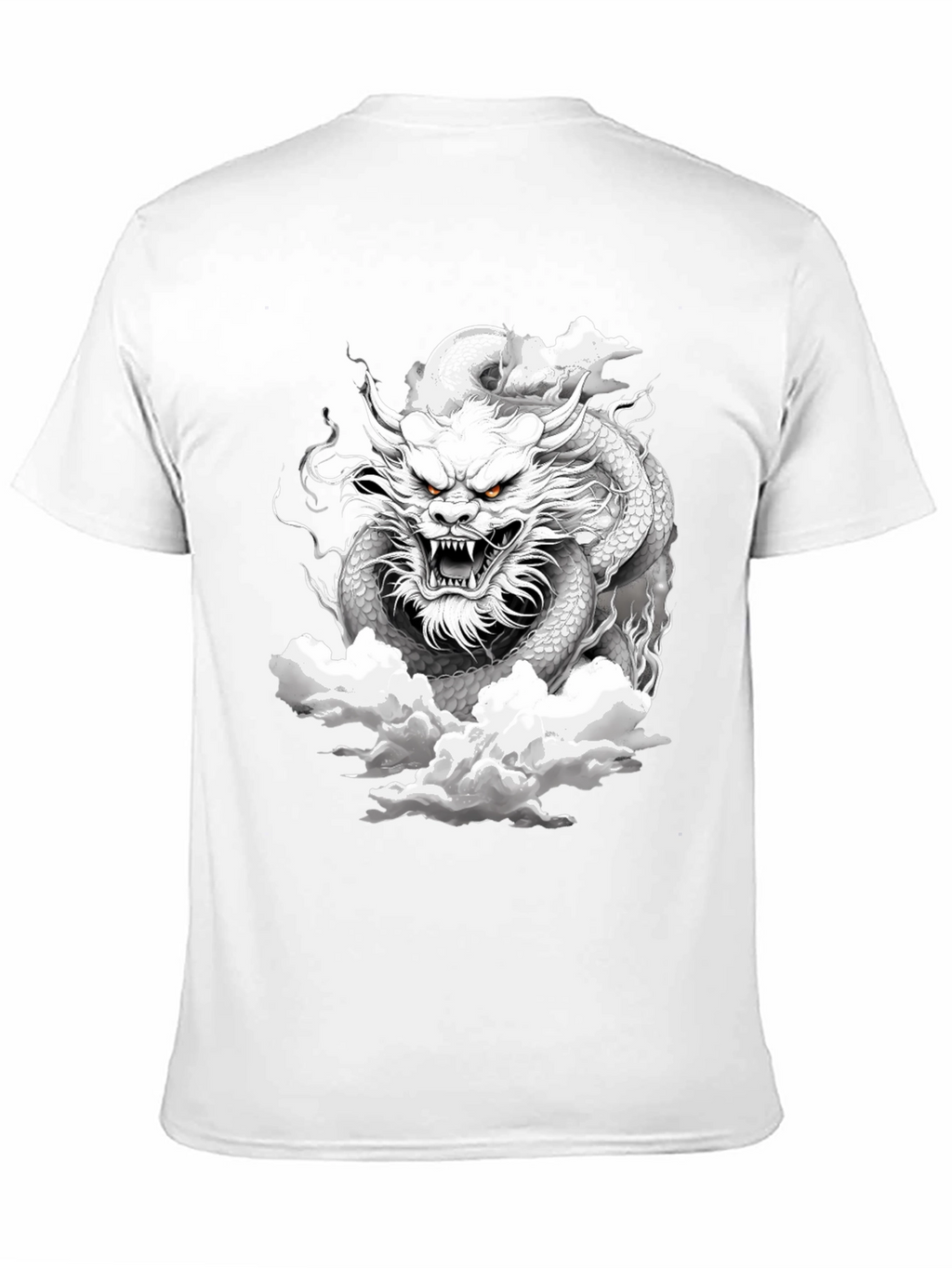 Dragon Graphic Tee - Black