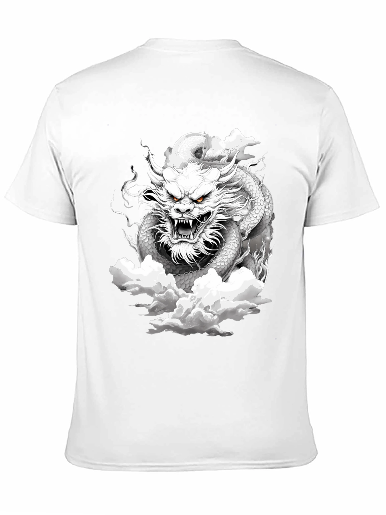 Dragon Graphic Tee - Black