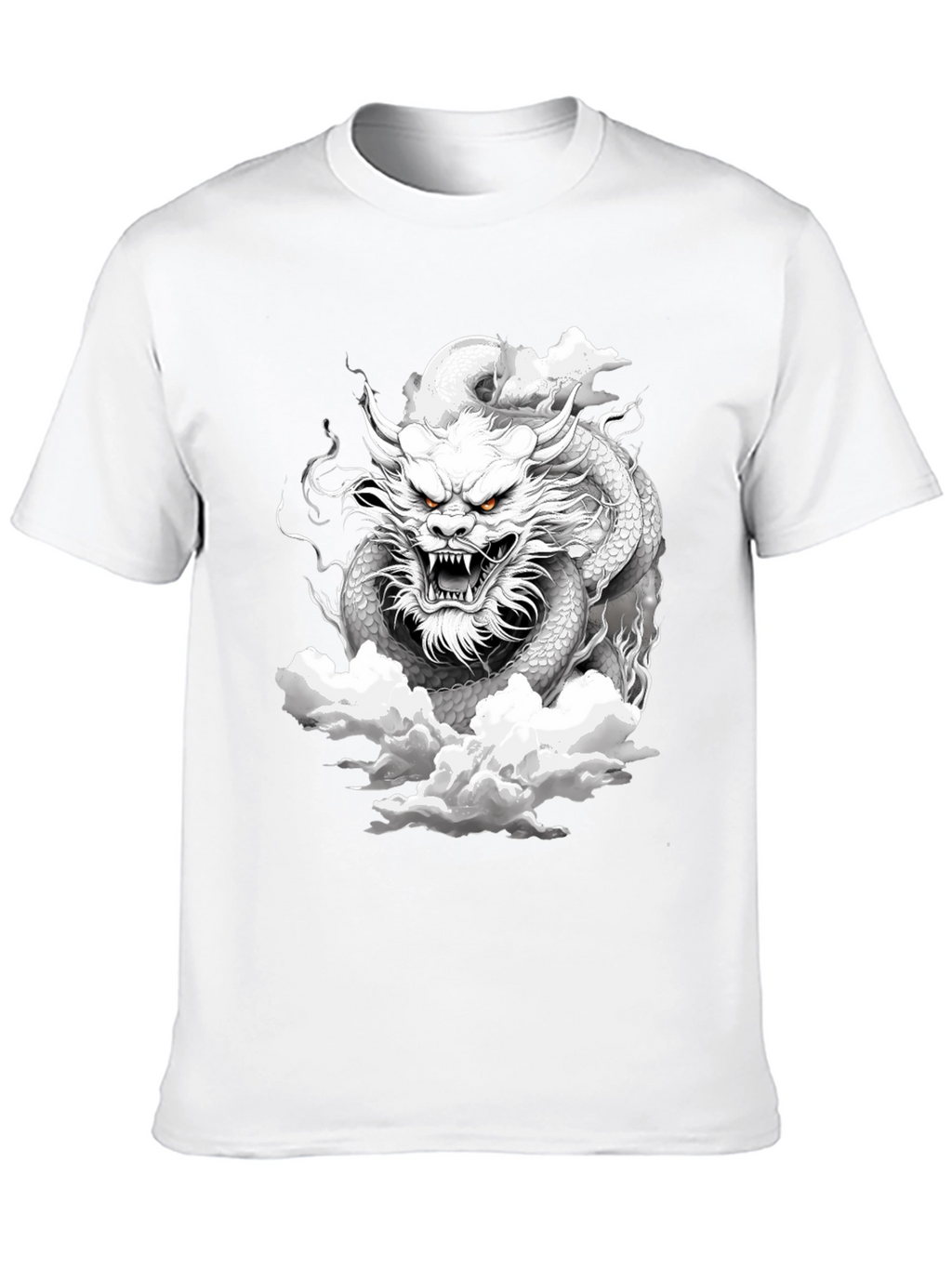 Dragon Graphic Tee - Black