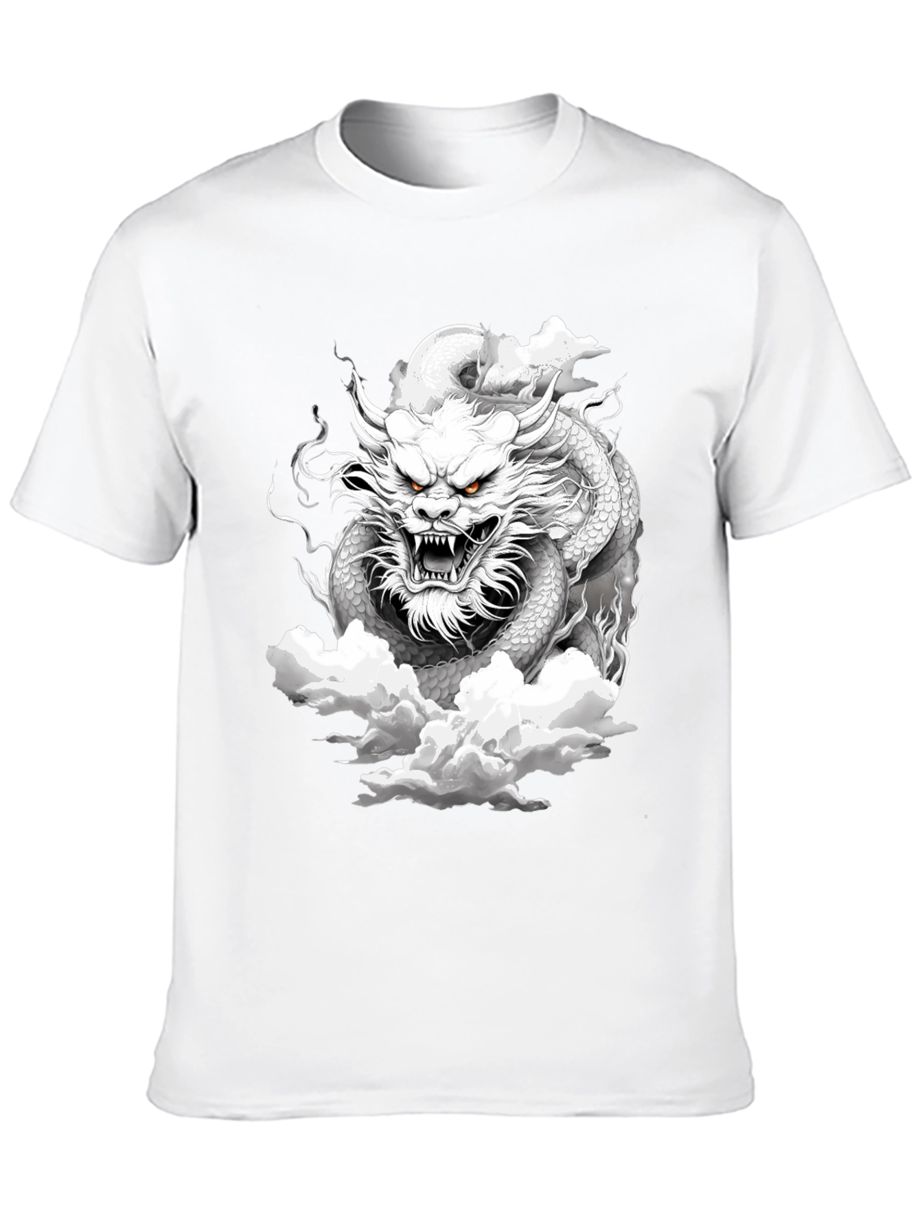 Dragon Graphic Tee - Black