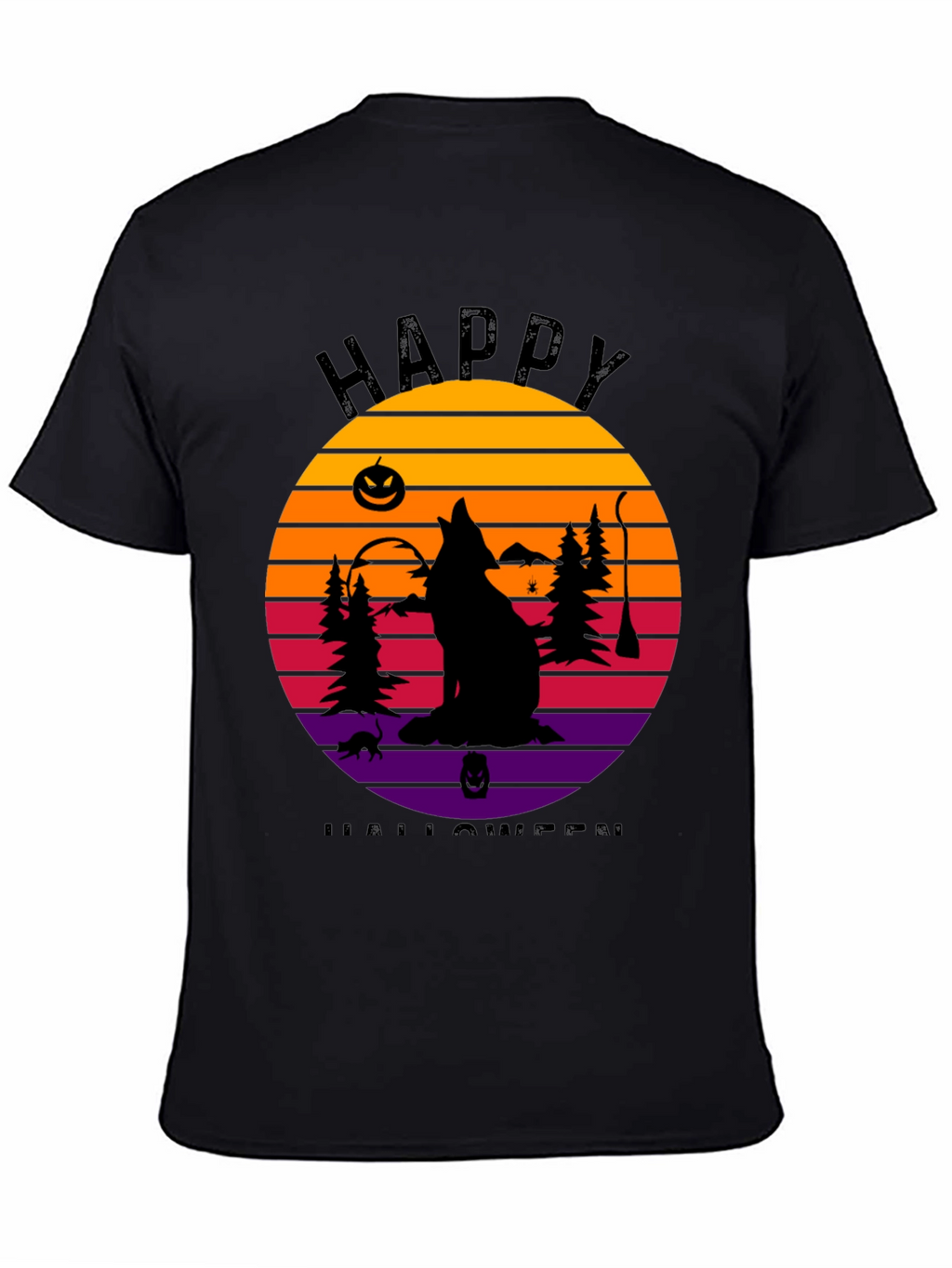 Happy Halloween Graphic T-Shirt