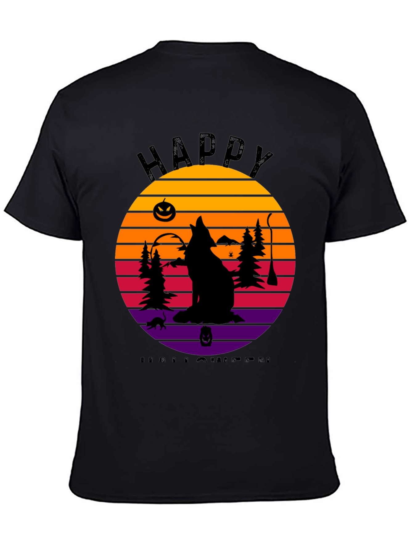 Happy Halloween Graphic T-Shirt