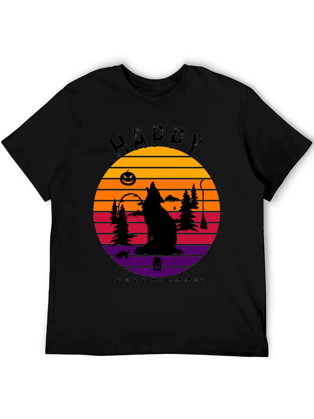 Happy Halloween Graphic T-Shirt