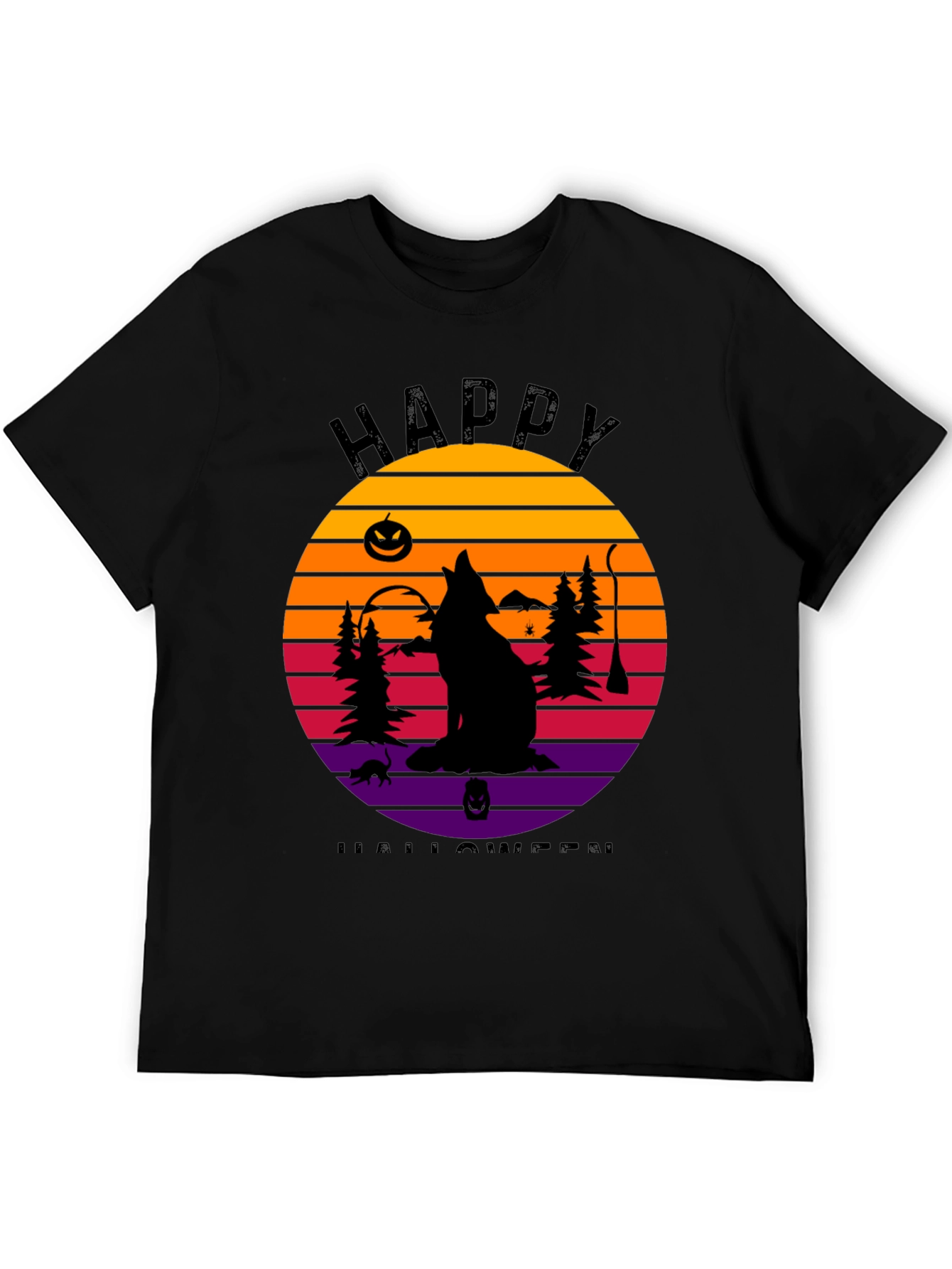 Happy Halloween Graphic T-Shirt