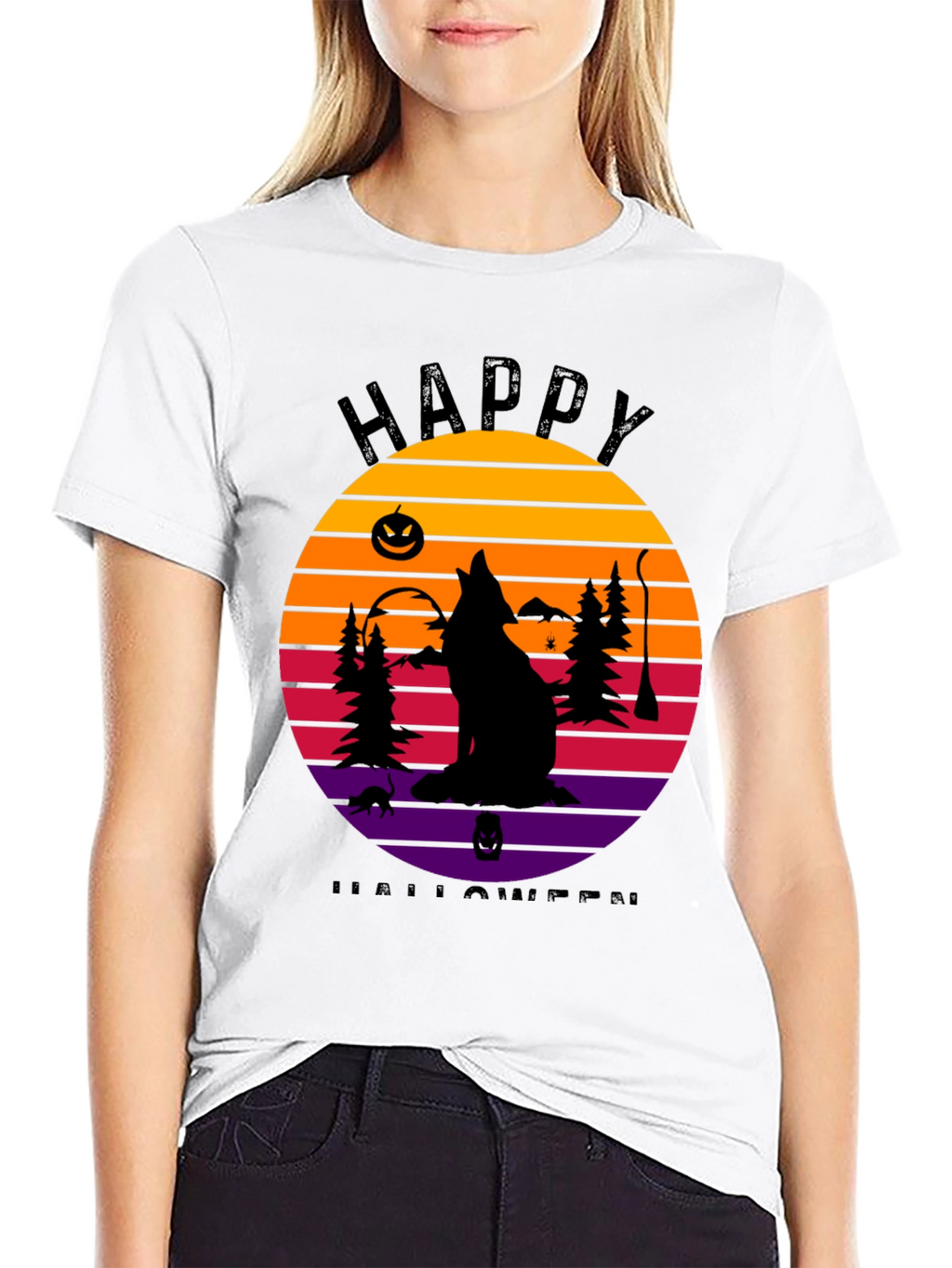 Happy Halloween Graphic T-Shirt