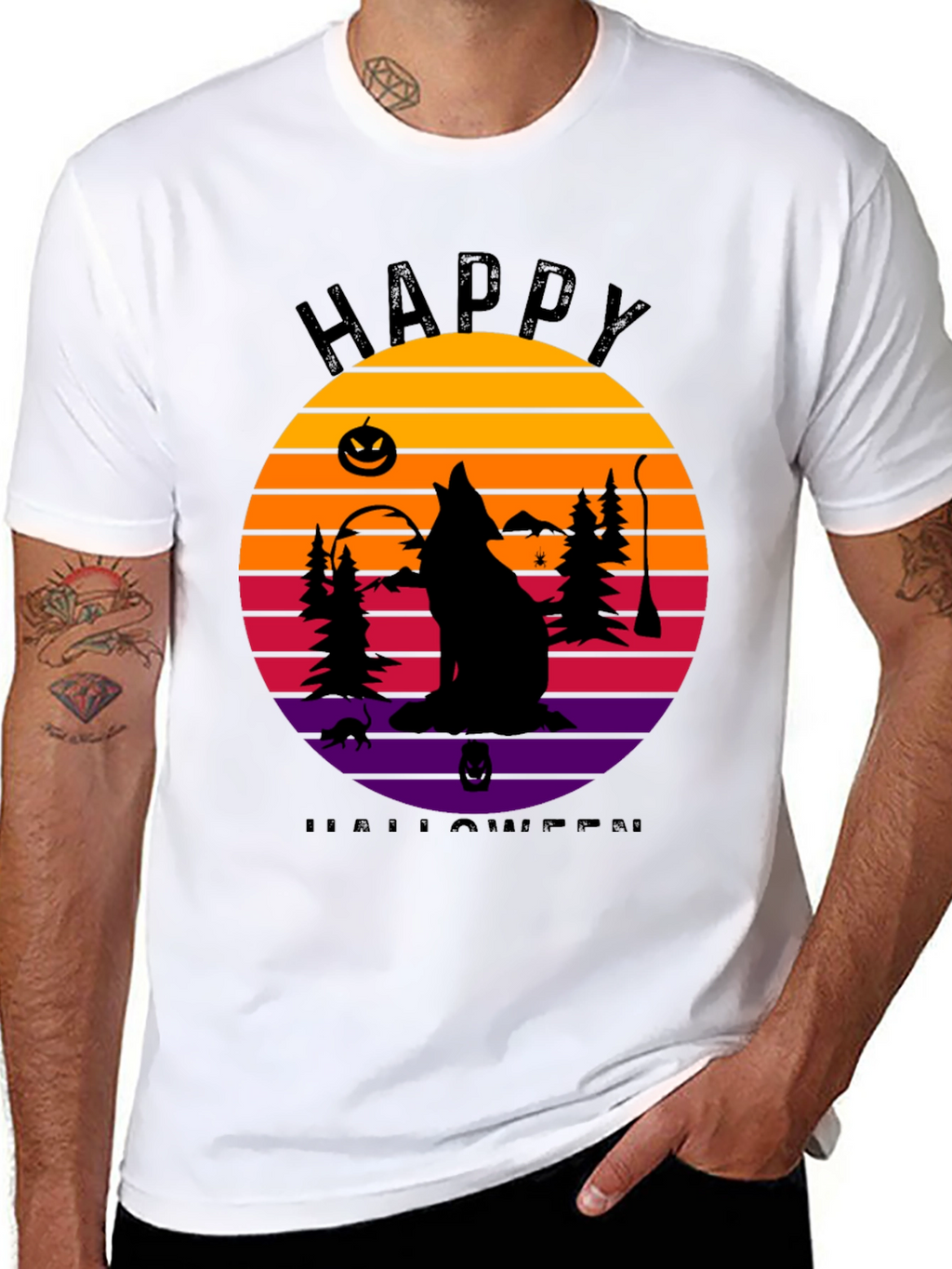 Happy Halloween Graphic T-Shirt