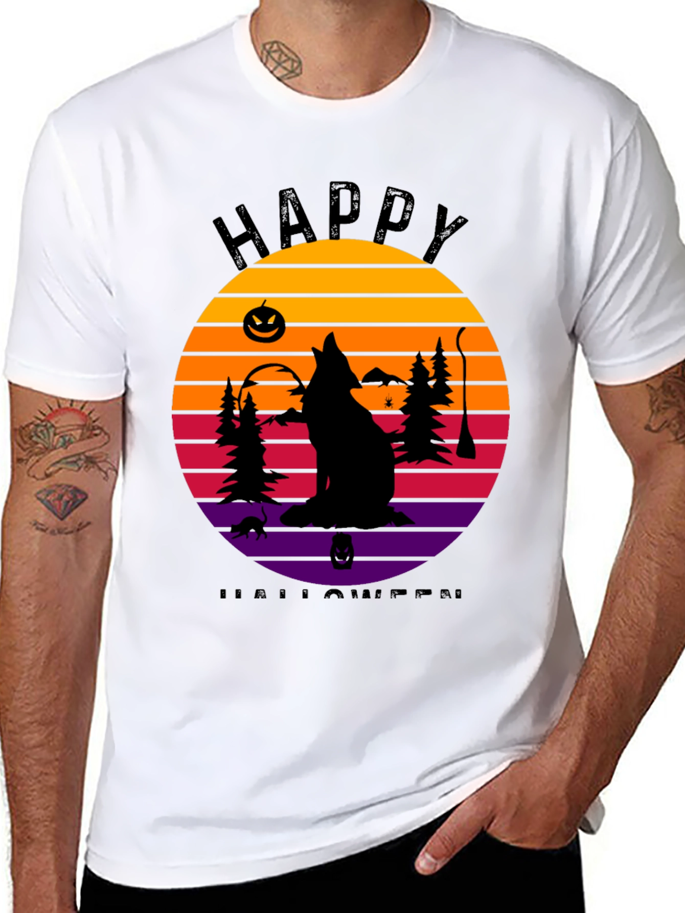 Happy Halloween Graphic T-Shirt