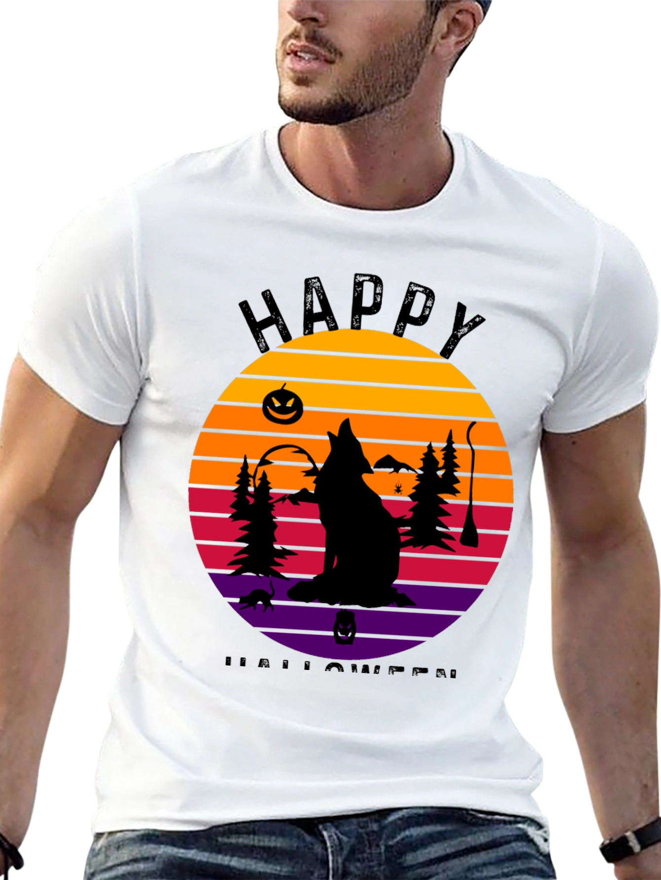 Happy Halloween Graphic T-Shirt