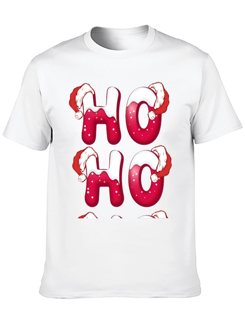 Festive Ho Ho Ho Christmas T-Shirt