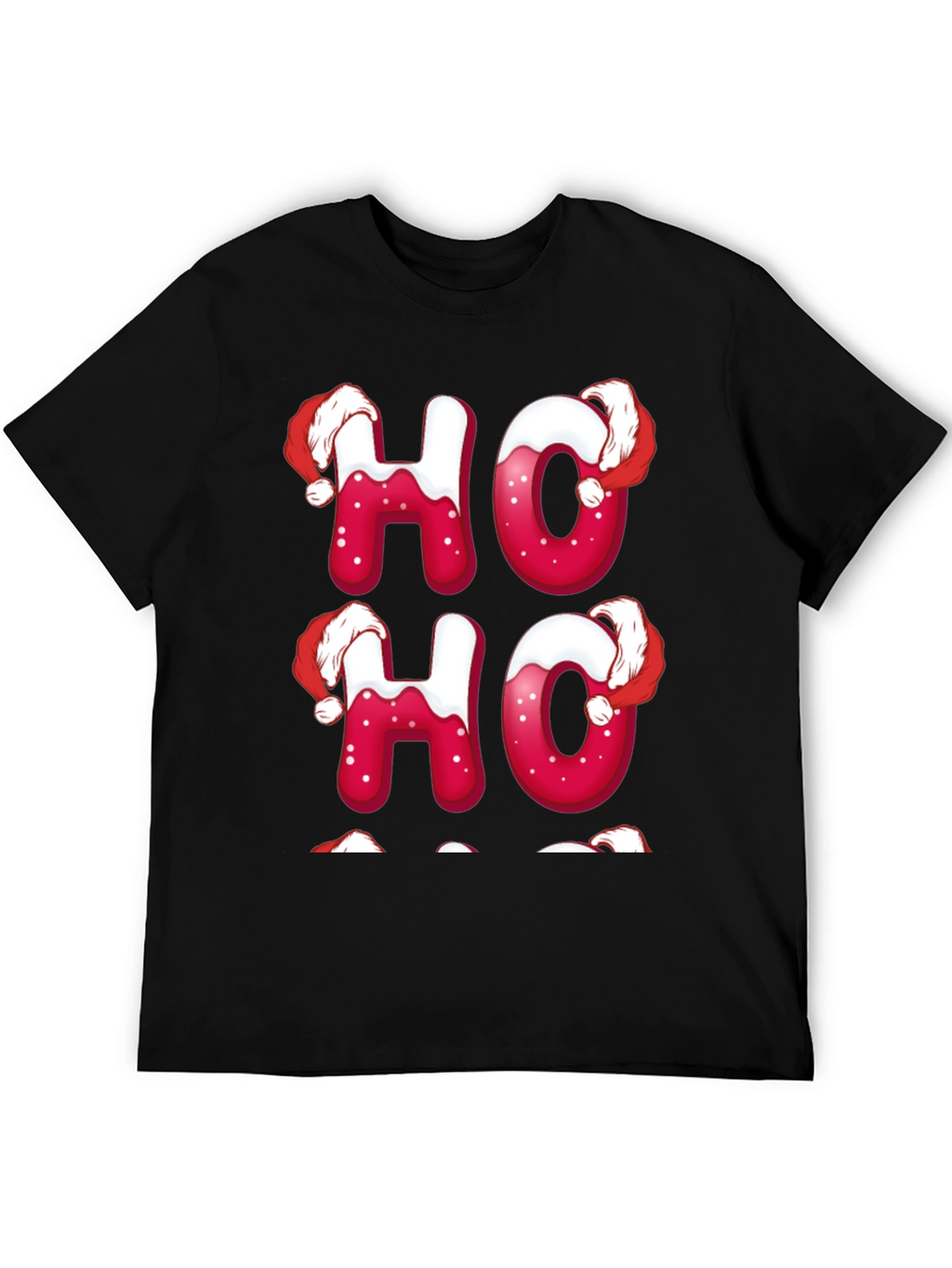 Festive Ho Ho Ho Christmas T-Shirt