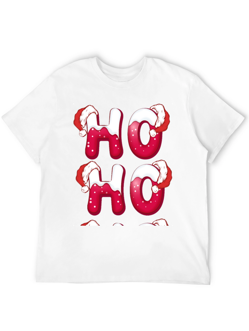 Festive Ho Ho Ho Christmas T-Shirt
