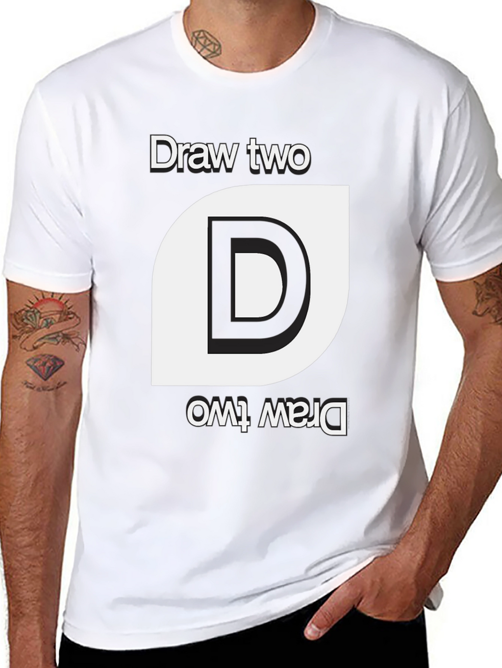 Draw Two Reversible T-Shirt