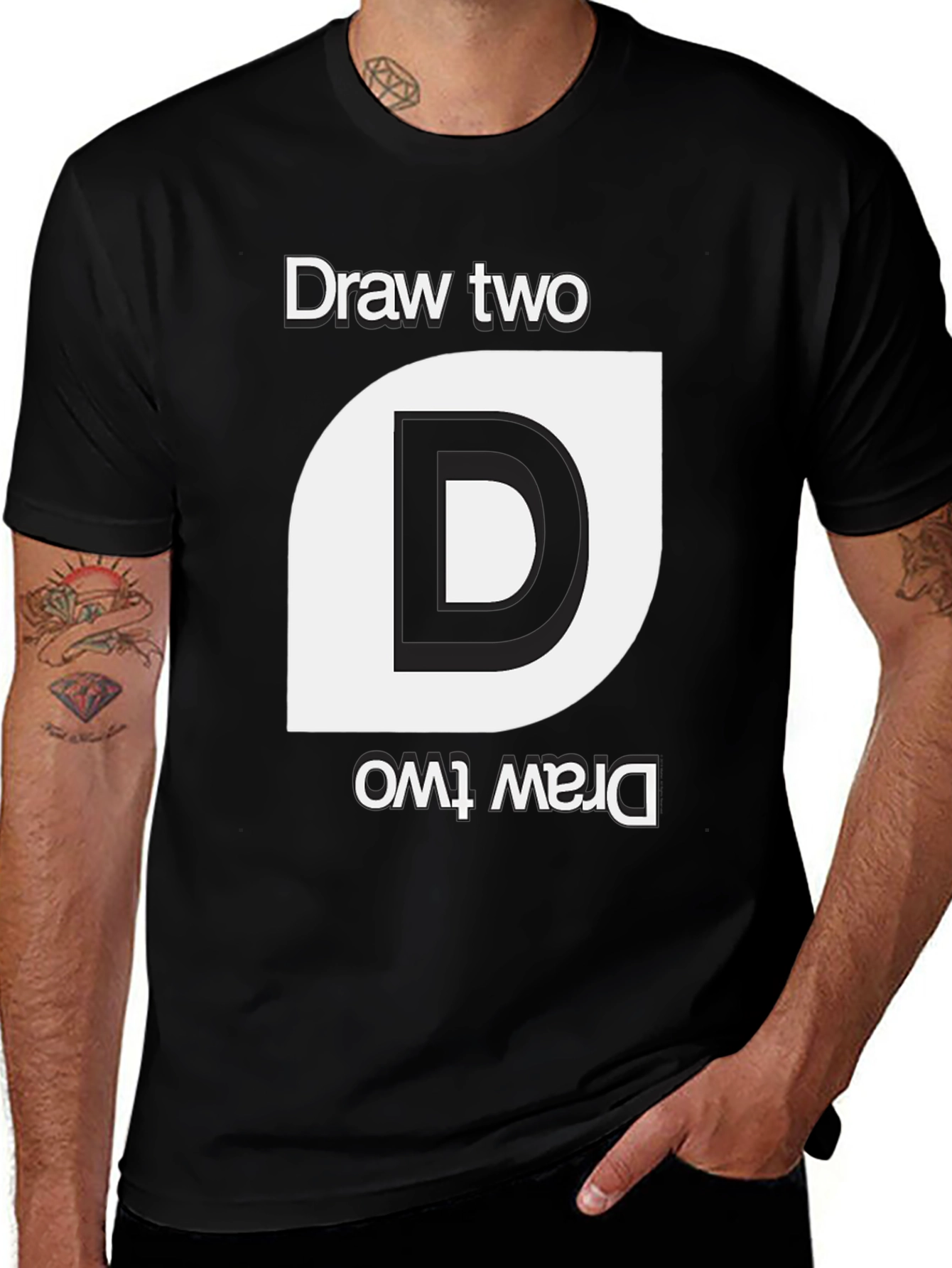 Draw Two Reversible T-Shirt
