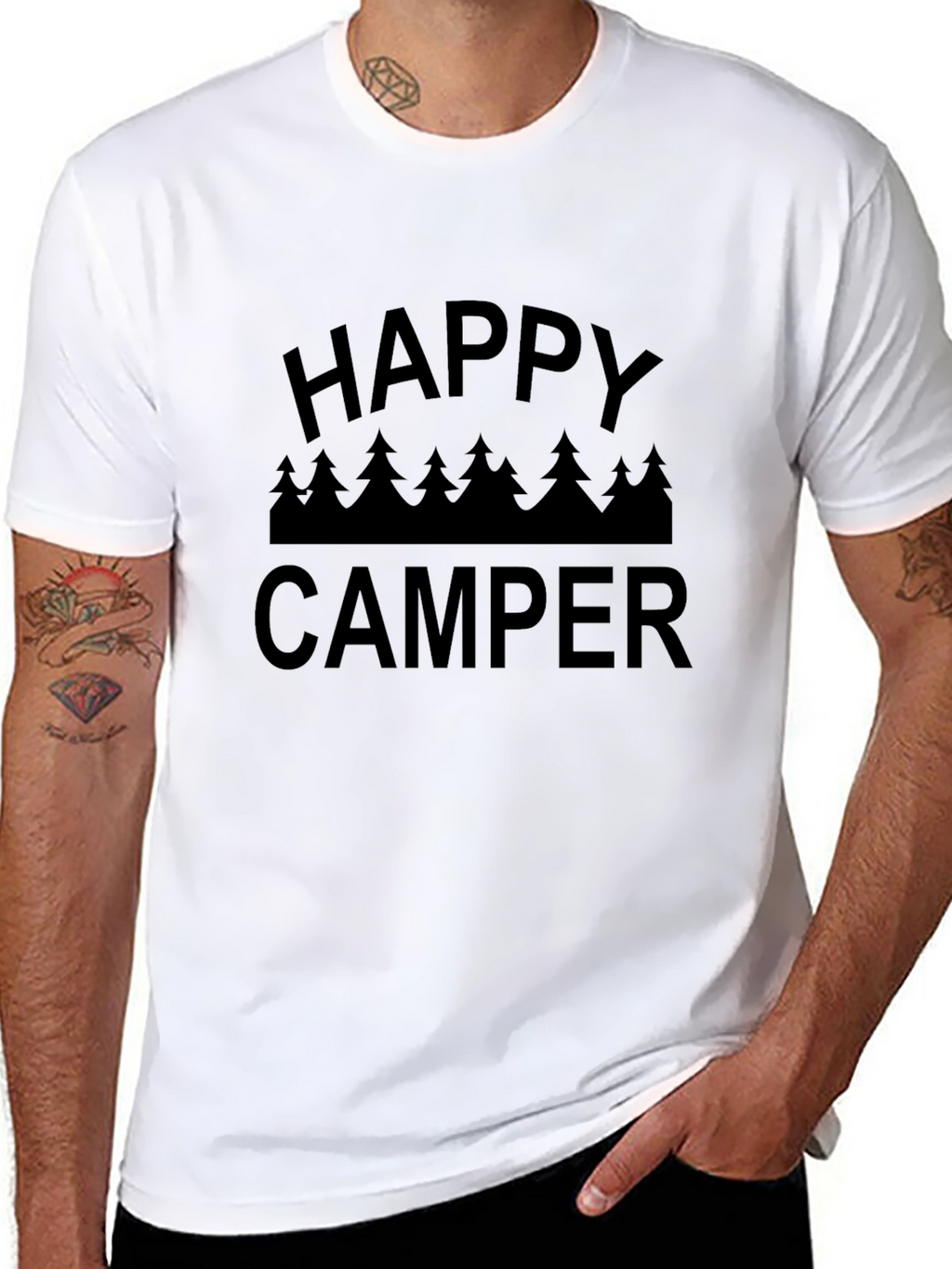 Happy Camper Graphic T-Shirt