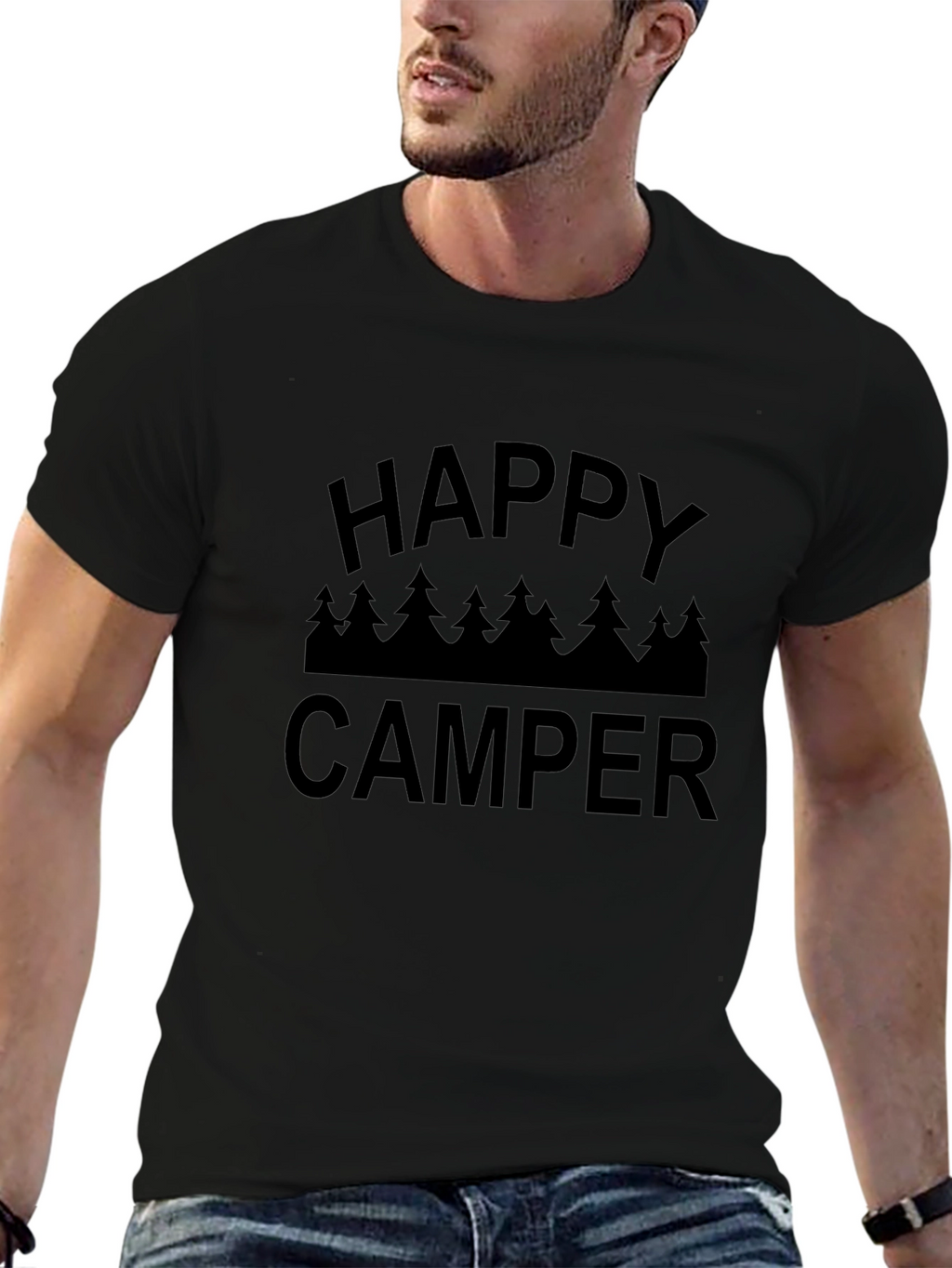 Happy Camper Graphic T-Shirt