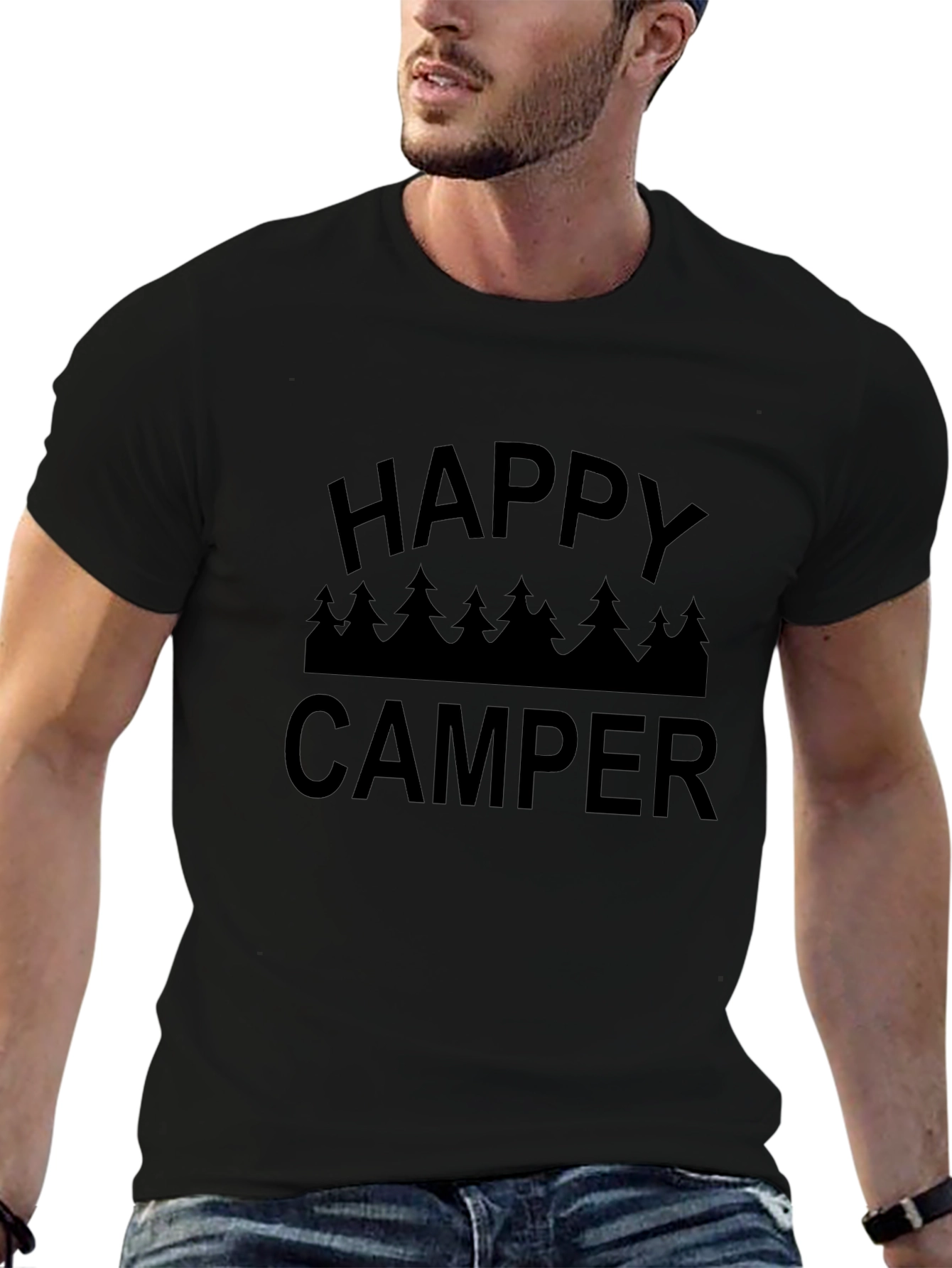 Happy Camper Graphic T-Shirt