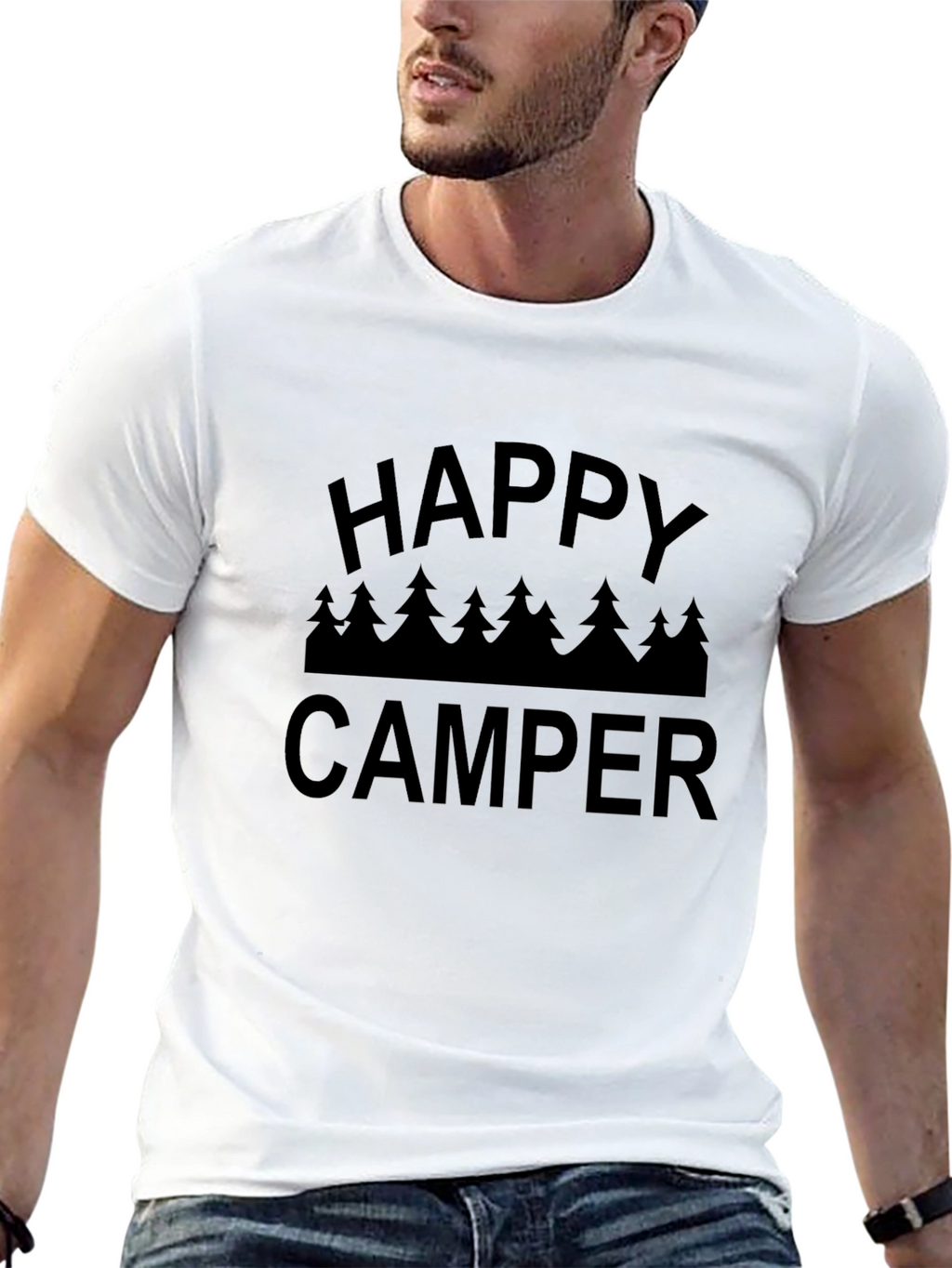 Happy Camper Graphic T-Shirt