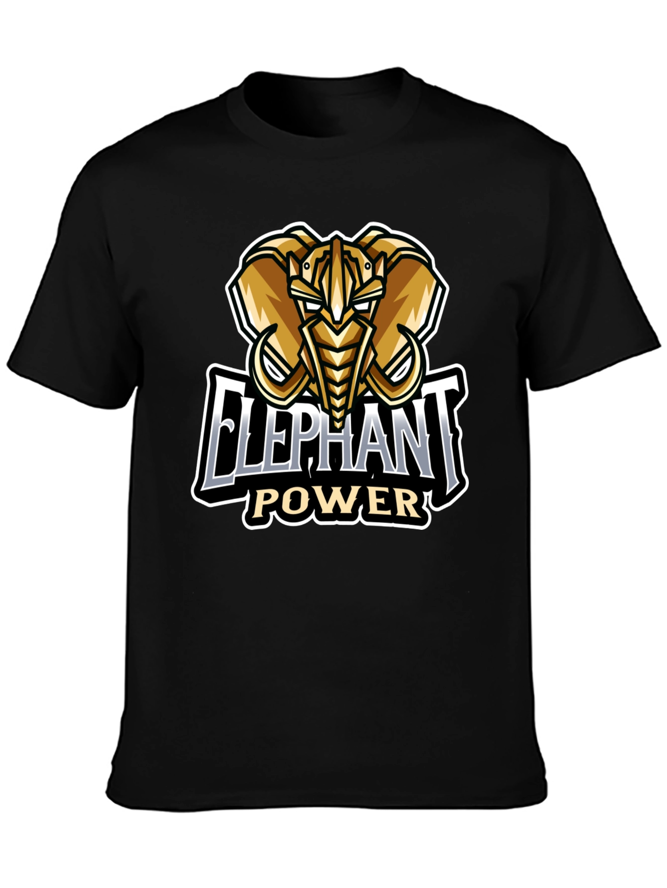 Elephant Power Graphic T-Shirt
