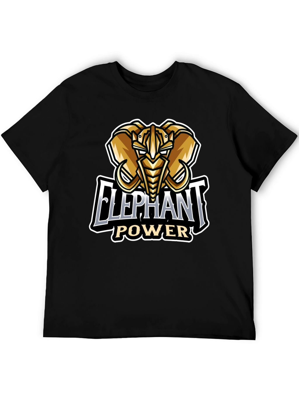Elephant Power Graphic T-Shirt