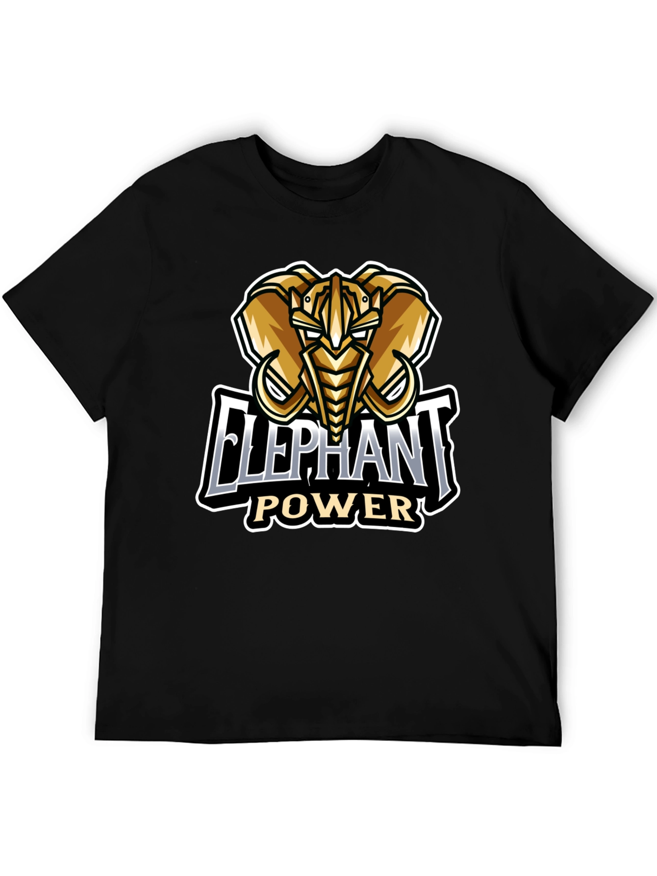 Elephant Power Graphic T-Shirt
