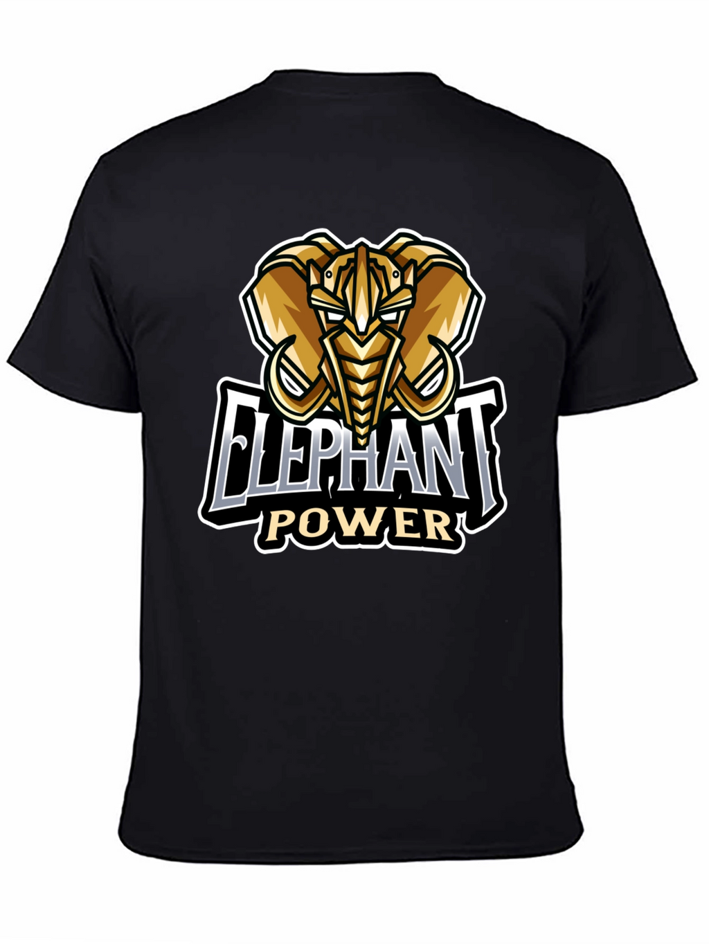 Elephant Power Graphic T-Shirt