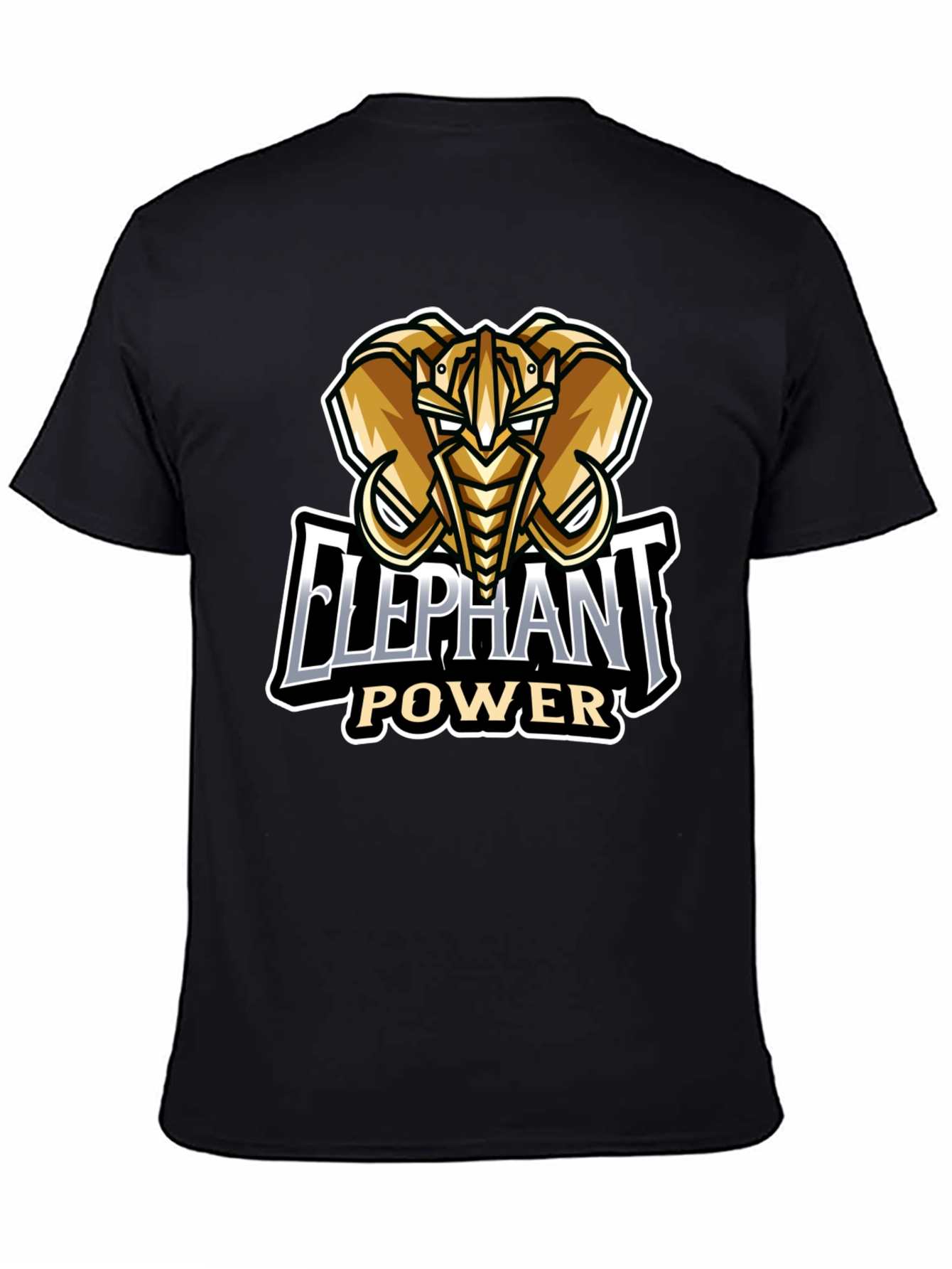 Elephant Power Graphic T-Shirt