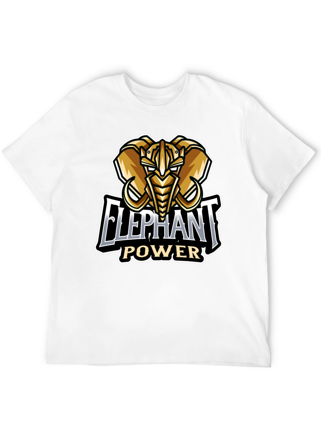 Elephant Power Graphic T-Shirt