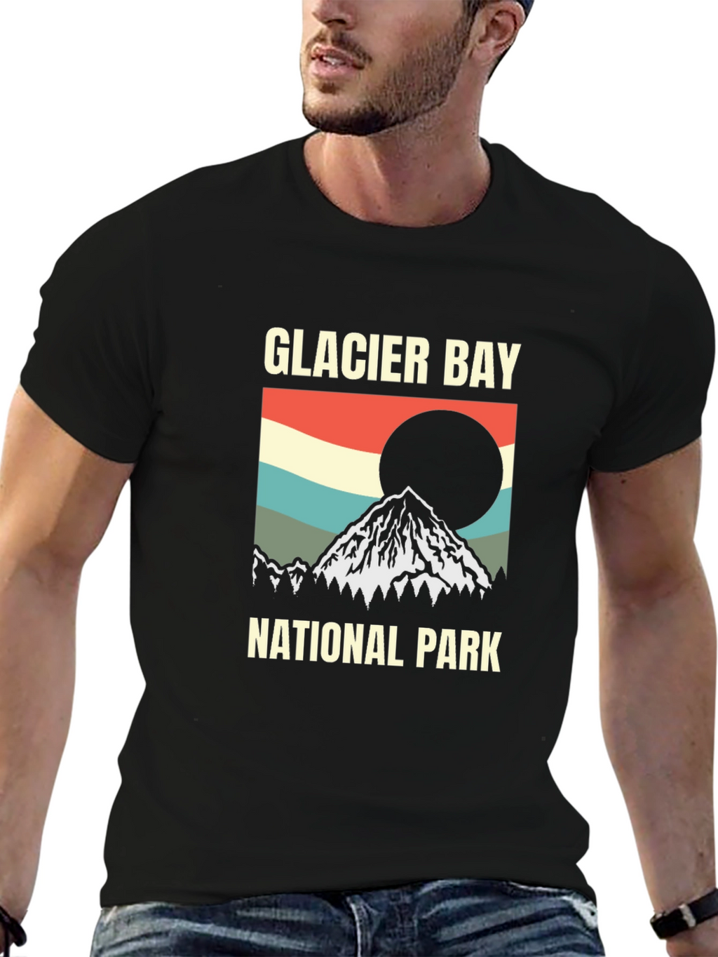 Glacier Bay National Park Graphic T-Shirt